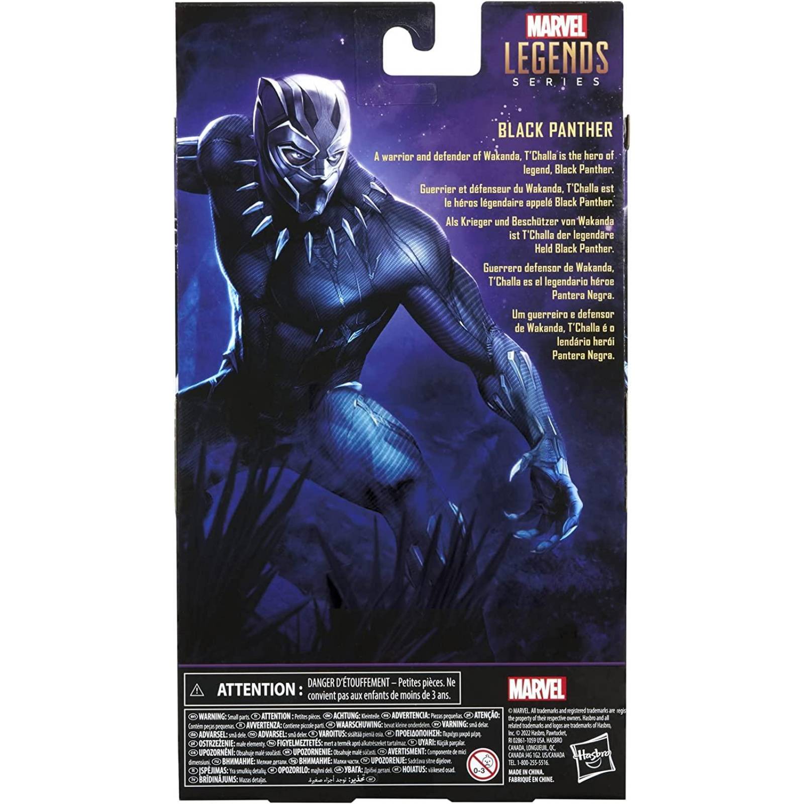 Marvel Legends Series Black Panther Legacy Collection - Figura Coleccionable de Pantera Negra de 15