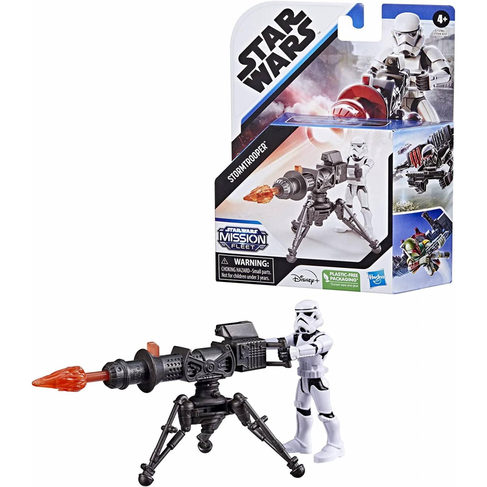 STAR WARS Mission Fleet - Gear Class - Cañón Imperial de Asalto, Stormtrooper 