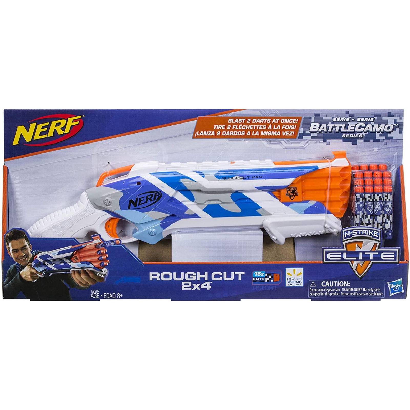 Nerf N-Strike Elite BattleCamo Series Rough Cut 2x4 