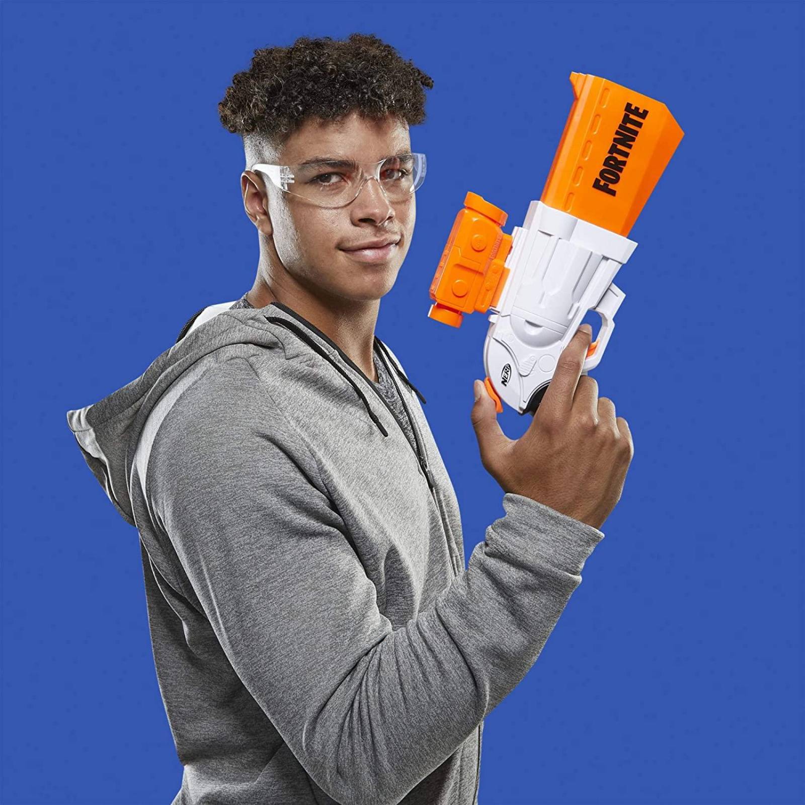NERF Fortnite SR Blaster, lanza 4 dardos 