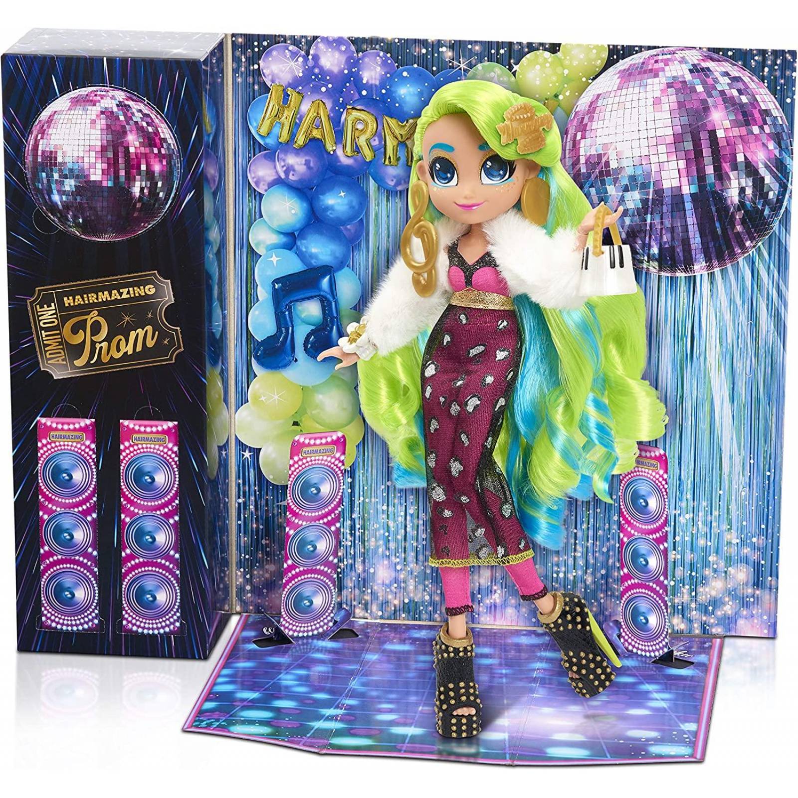 Hairdorables Muñeca Harmony (Prom Perfect) 