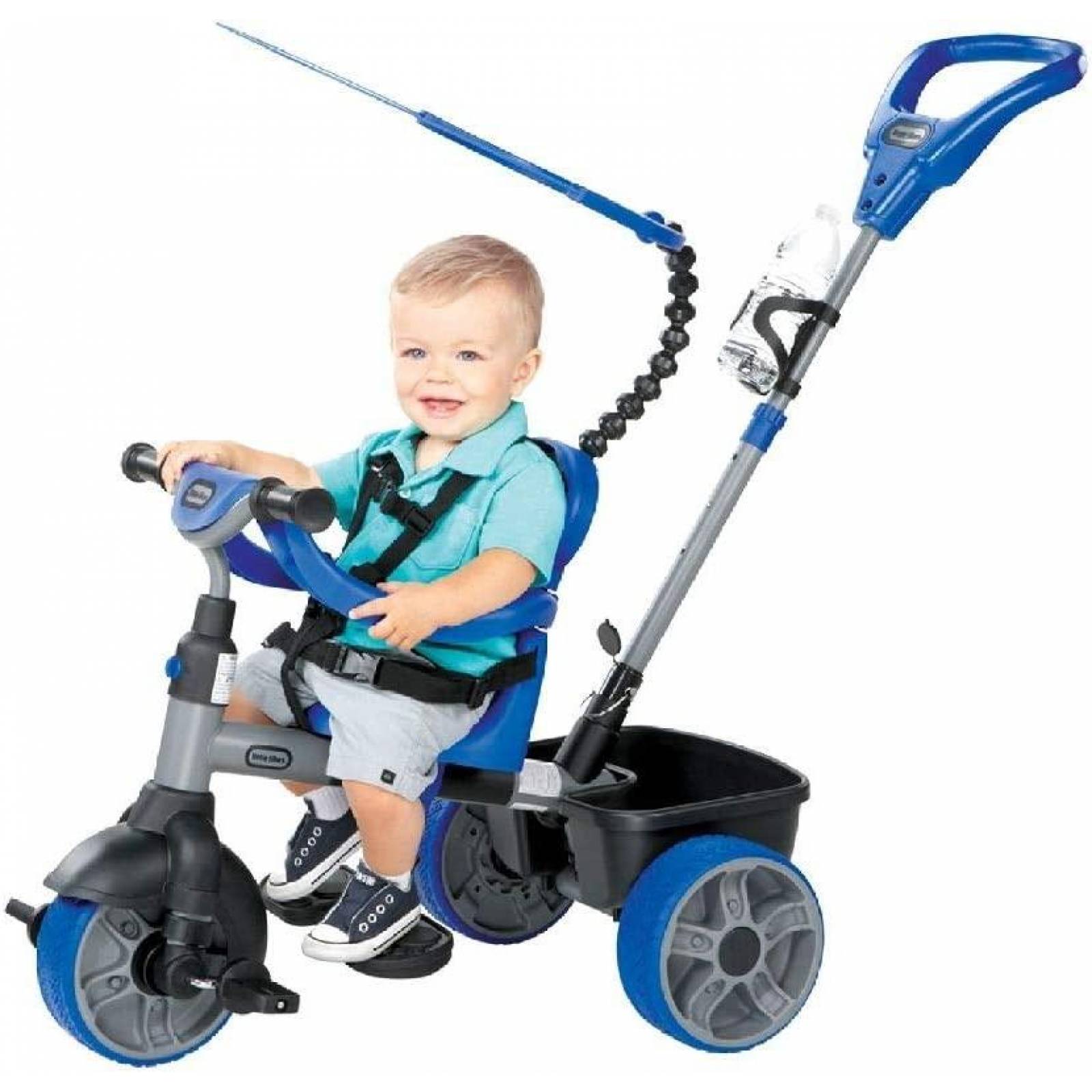 Little Tikes Triciclo 4 en 1 Edición Básica - Triciclo de Tres Ruedas para Niños - Edades de 9 Meses 