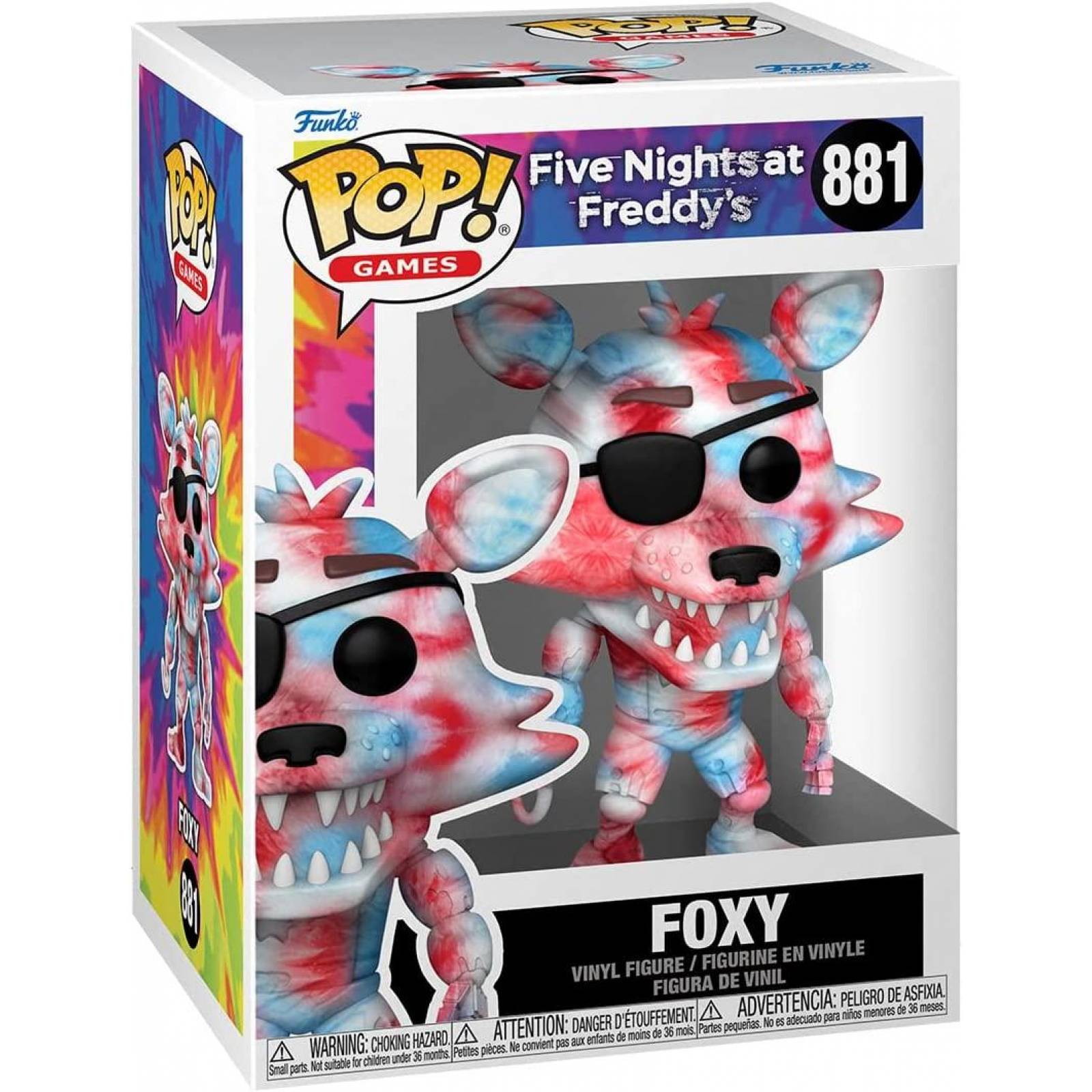 Funko Pop! Games: Five Nights at Freddy'S, Tie Dye - Foxy #881 
