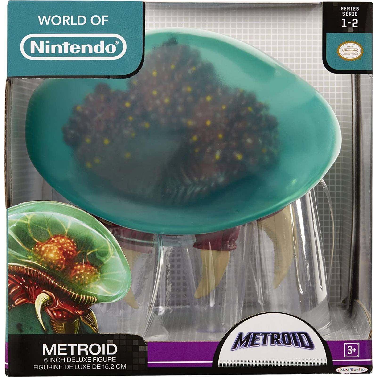 SUPER MARIO World of Nintendo, Figura Metroid, 6 pulgadas 