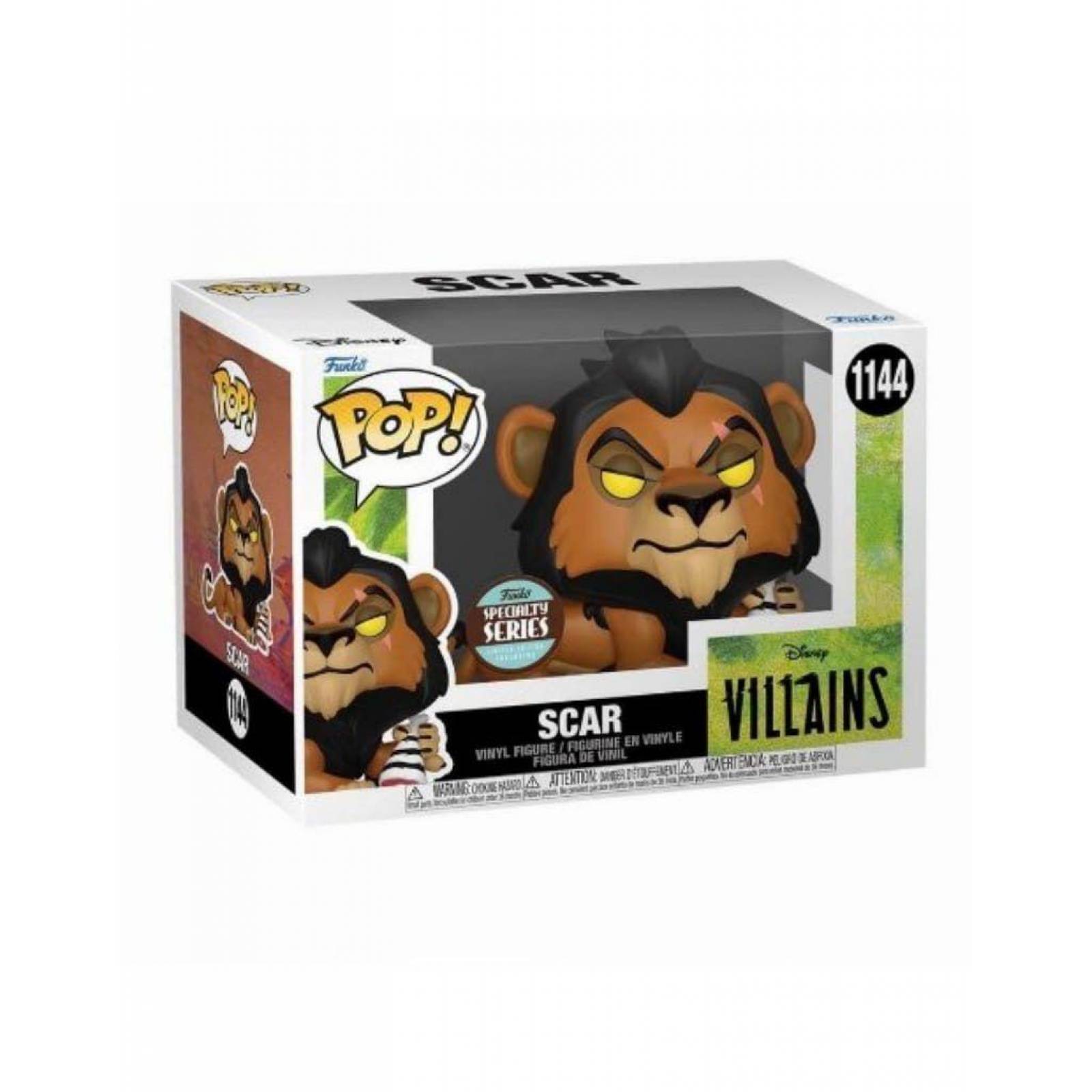Funko Pop! Disney Villains: El Rey León, Scar #1144 