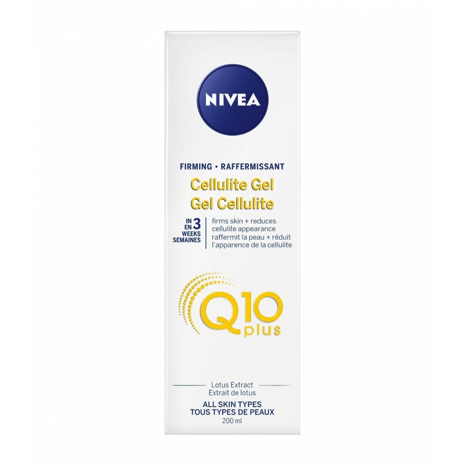 Nivea Firming CELLULITE GEL PLUS Q10 L-Carnitine 200 ml 