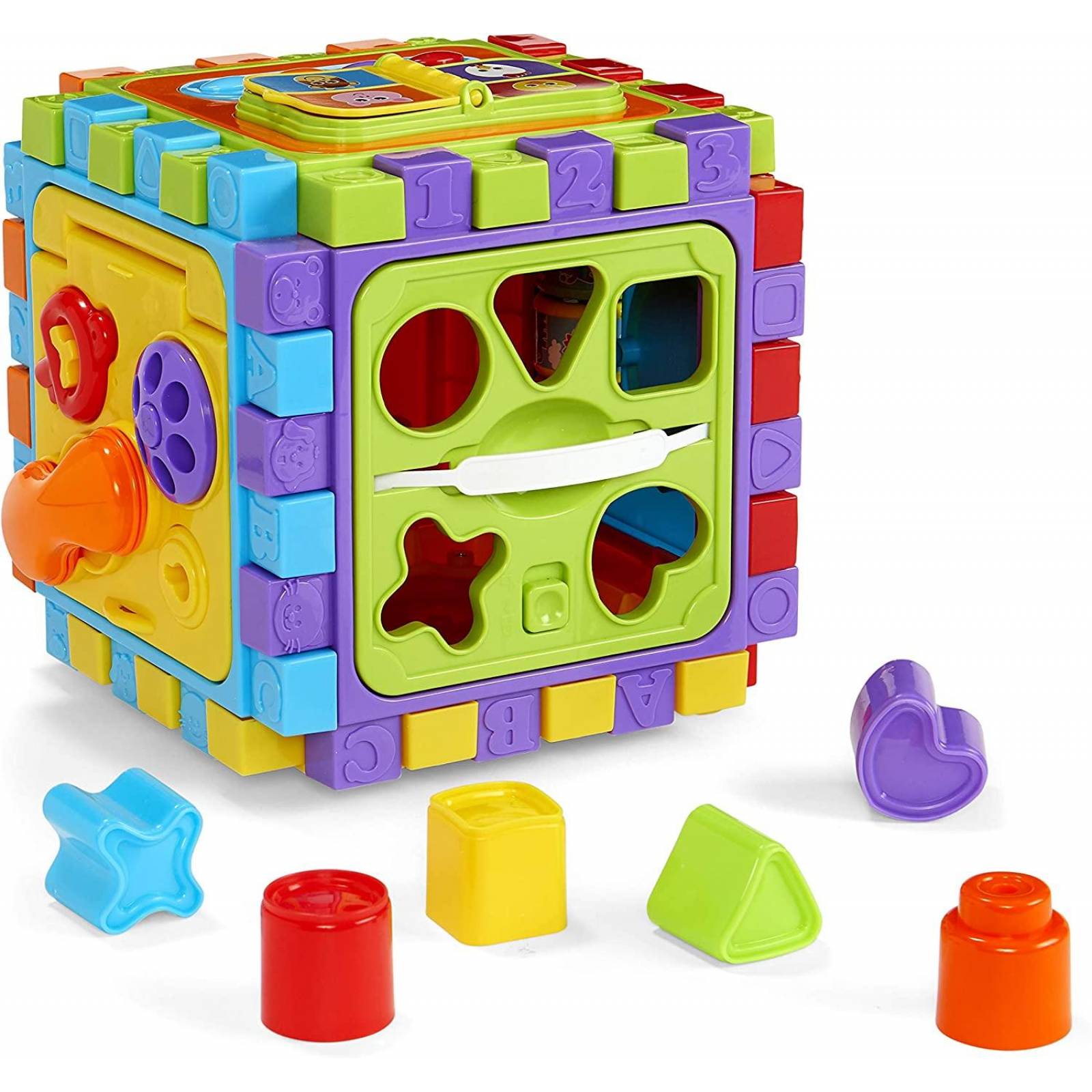 Bruin 6 Way Activity Cube, juguete para bebés de 12 a 36 meses