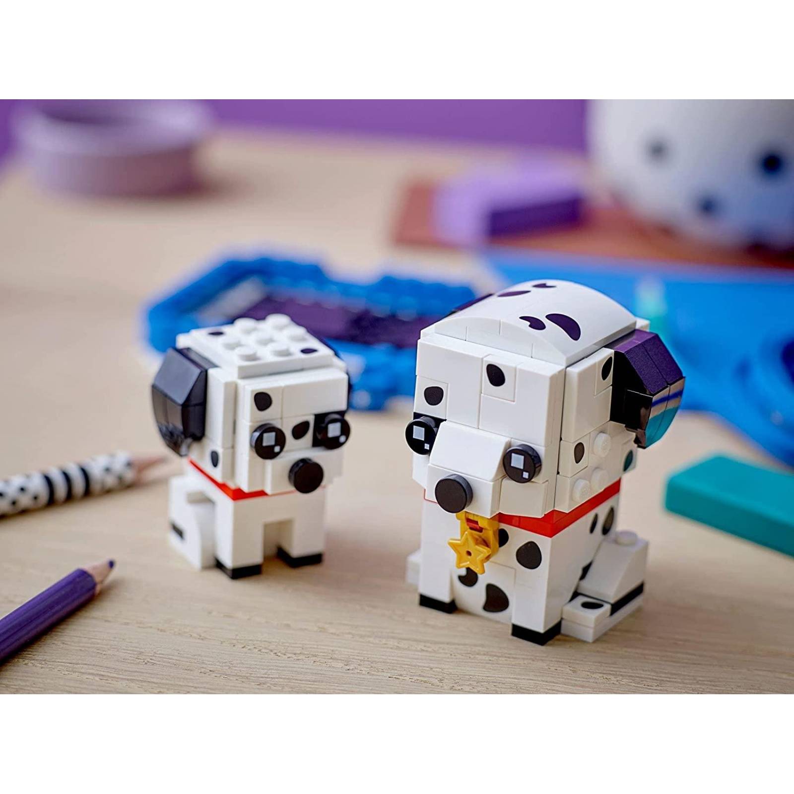 LEGO BrickHeadz Pets Dálmata y cachorro (40479) 