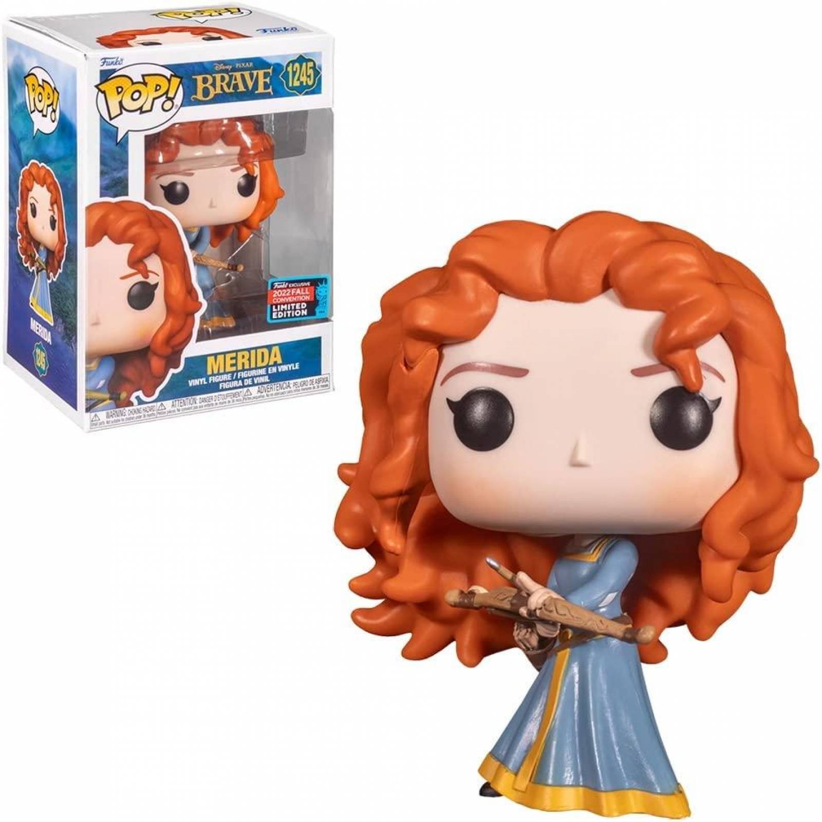 Funko Pop! Mérida Valiente - New York Comic CON 2022 #1245. Figura 