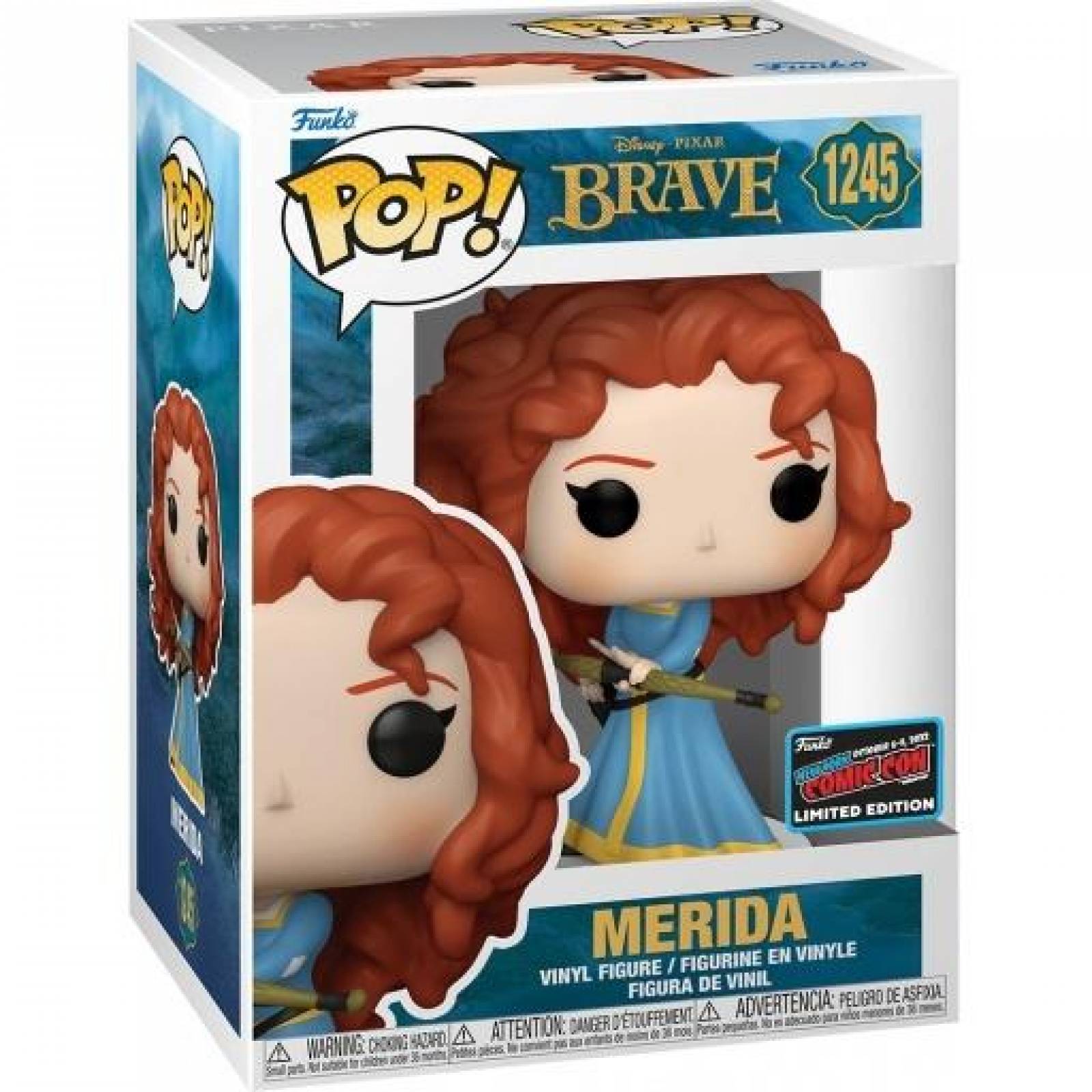 Funko Pop! Mérida Valiente - New York Comic CON 2022 #1245. Figura 