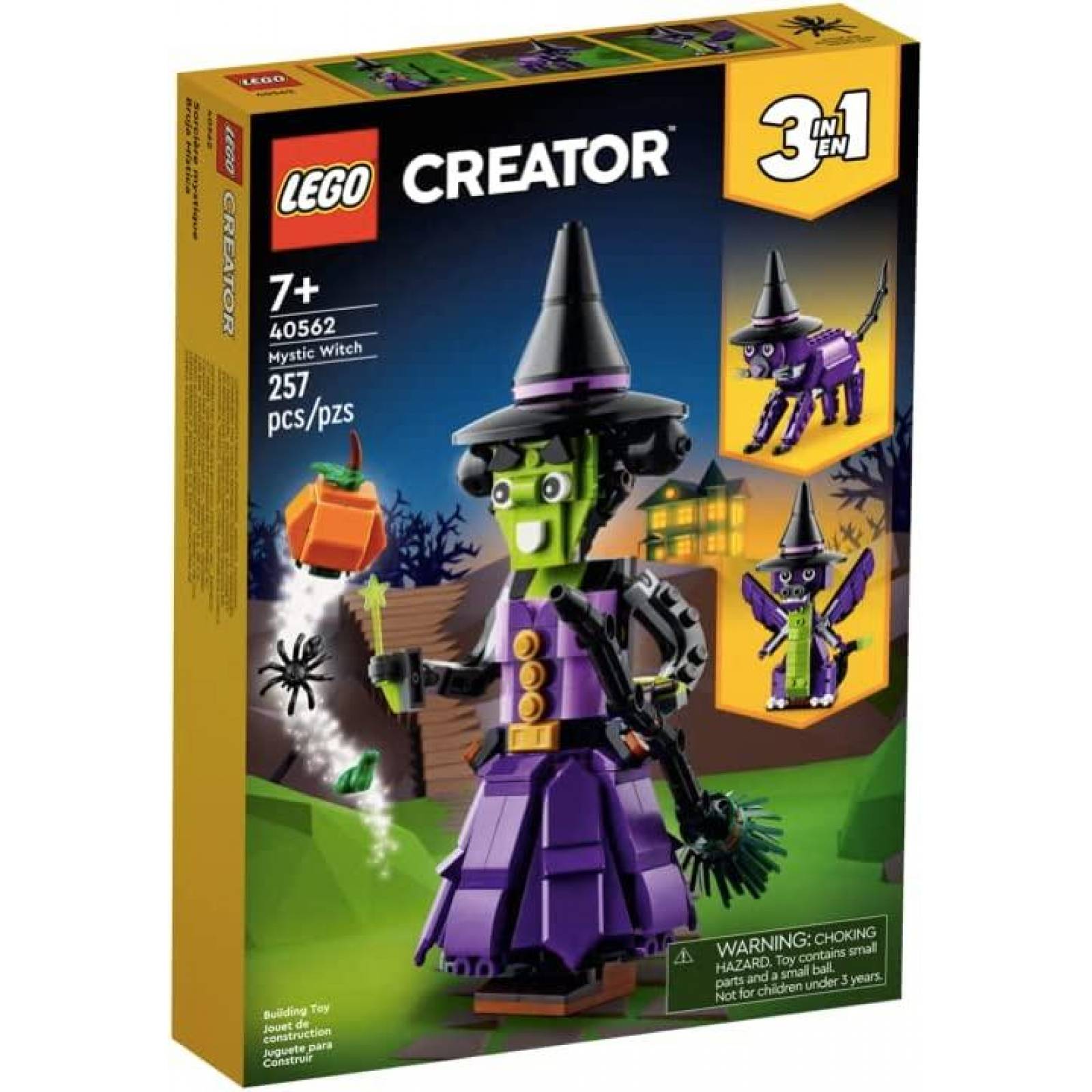LEGO Halloween Bruja Mística Creator 3-en-1 (40562) 