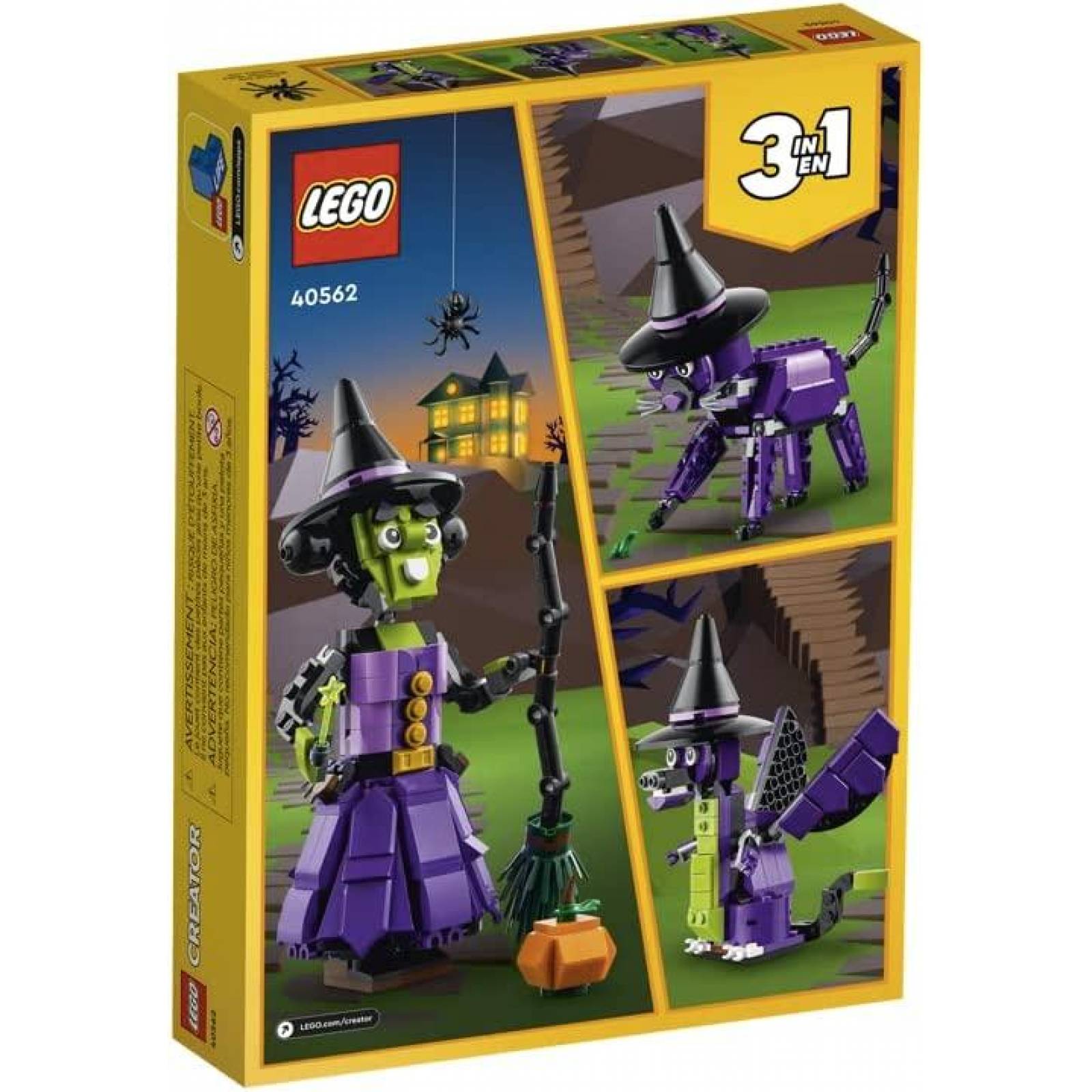 LEGO Halloween Bruja Mística Creator 3-en-1 (40562) 