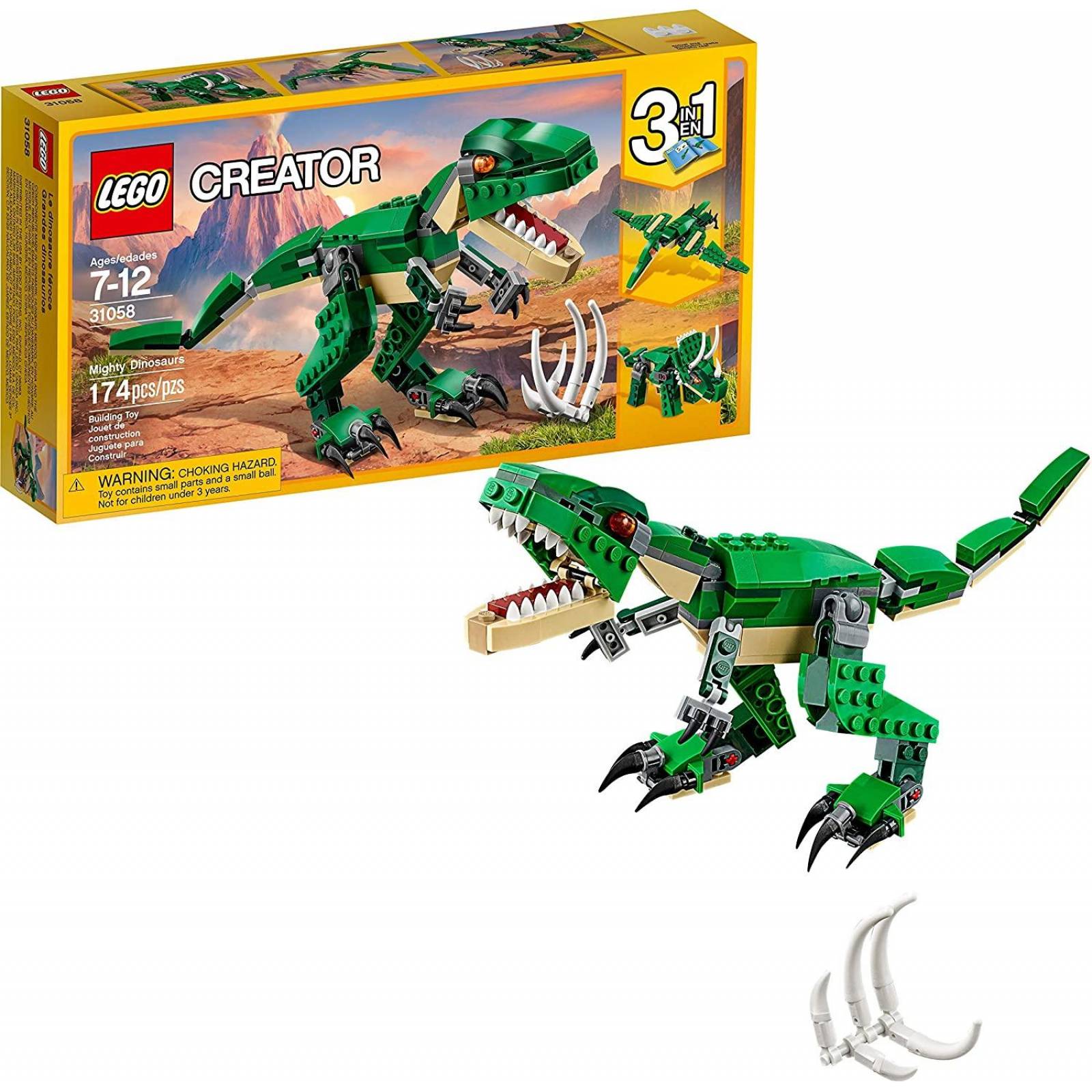 LEGO Creator 3in1 Mighty Dinosaurs (31058) 