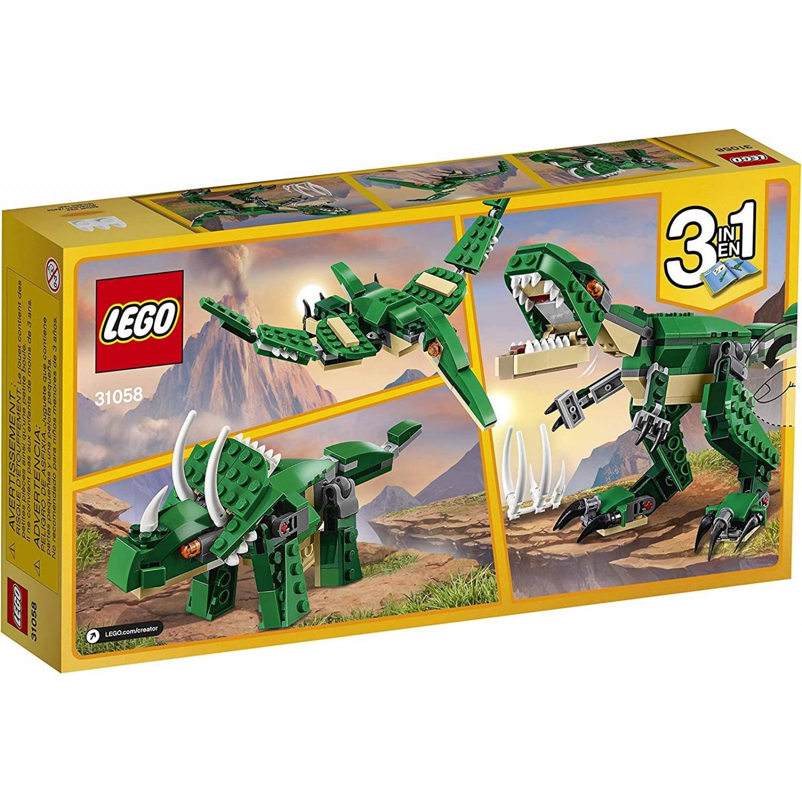 LEGO Creator 3in1 Mighty Dinosaurs (31058) 