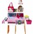 Barbie Tienda de Mascotas con accesorios, incluye muñeca rubia 