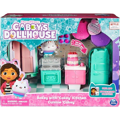 Gabby's Dollhouse, Bakey con Cakey cocina 