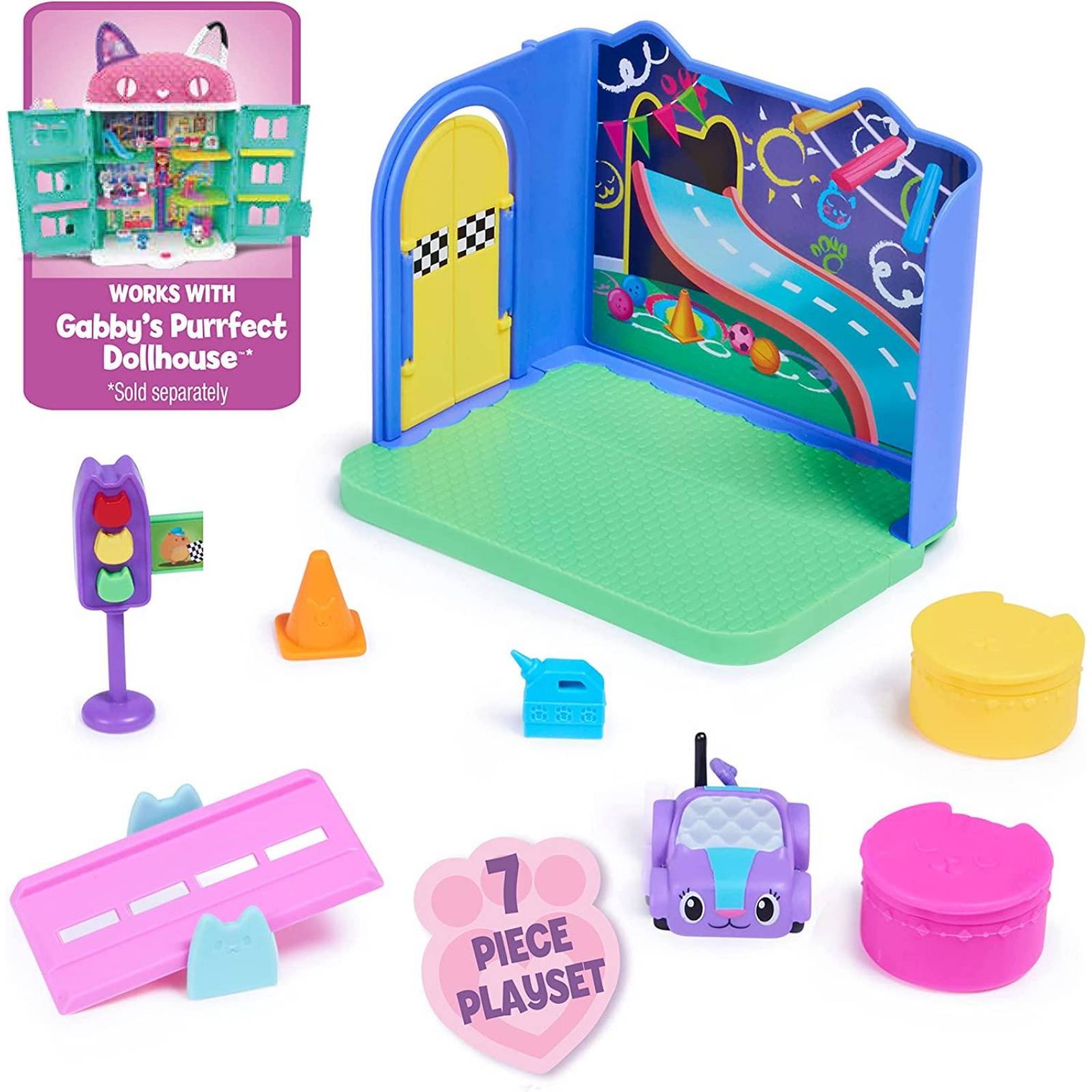 Gabby's Dollhouse, Carlita Purr-ific playroom 