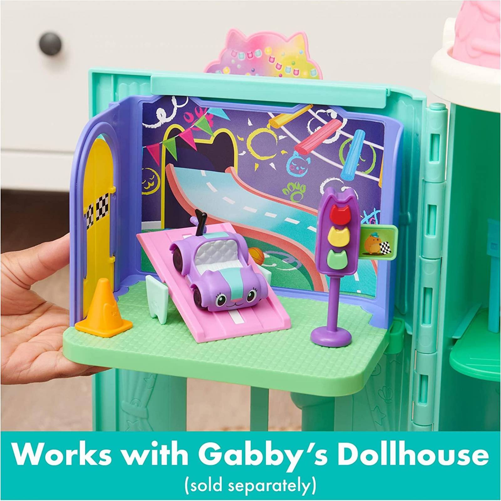 Gabby's Dollhouse, Carlita Purr-ific playroom 