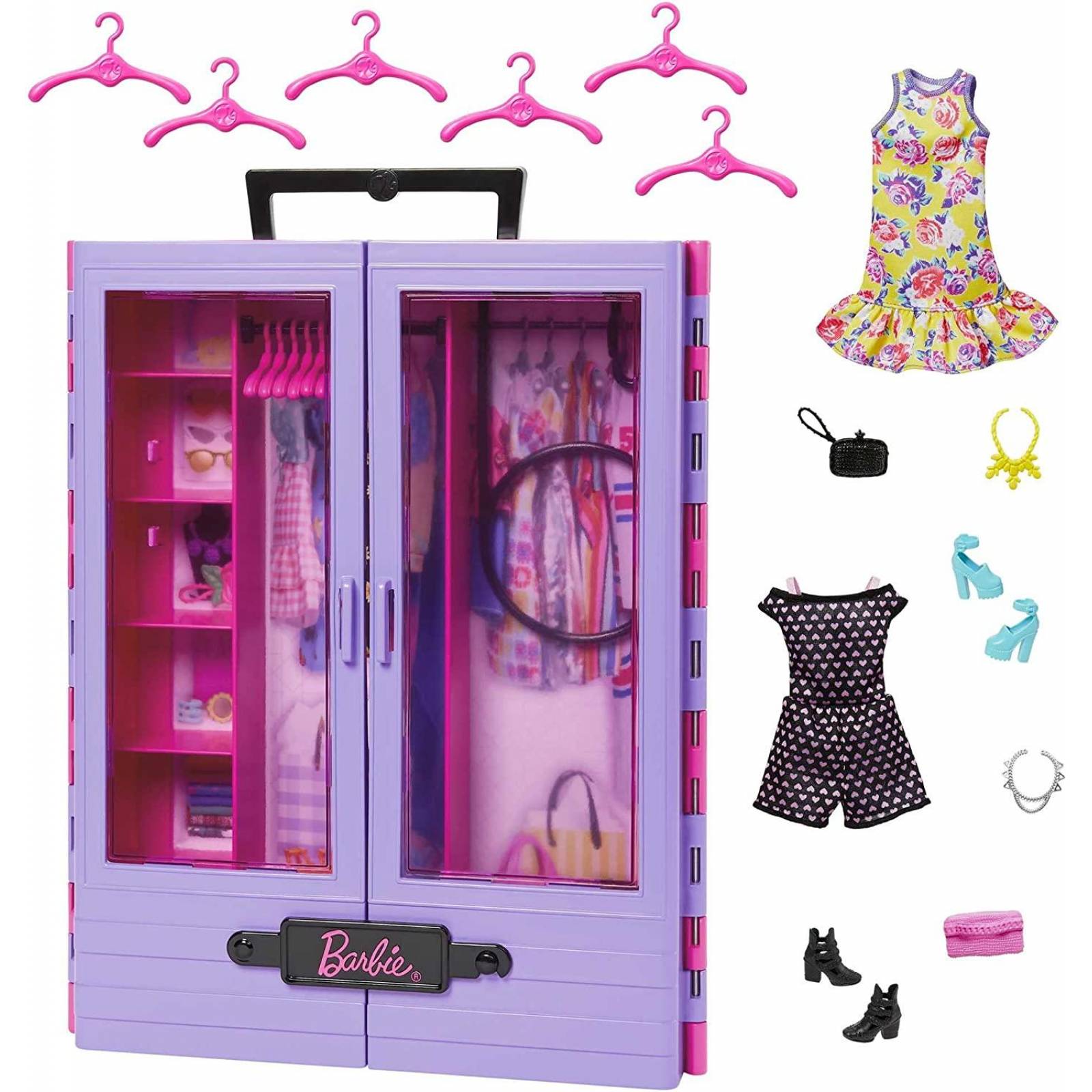 Closet Barbie morado 
