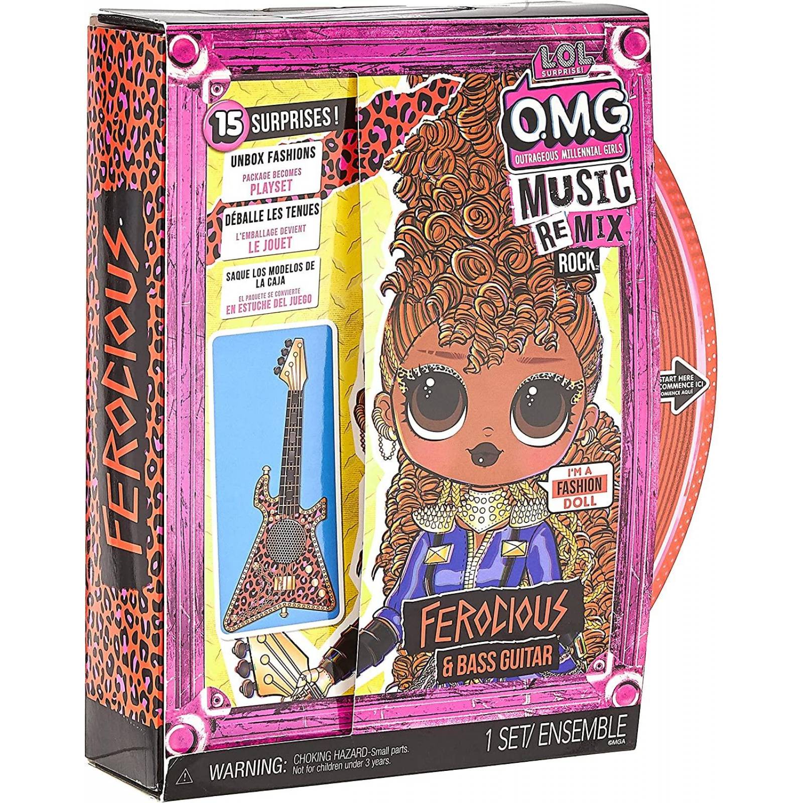 LOL Surprise OMG Remix Rock Ferocious 