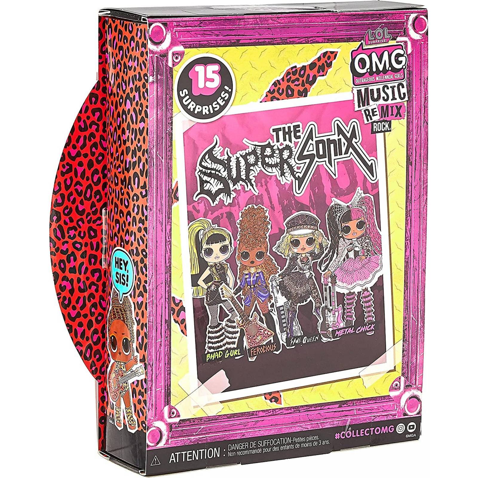 LOL Surprise OMG Remix Rock Ferocious 