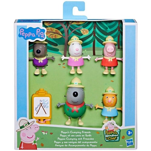 Peppa Pig y sus amigos de campamento (mini figuras)