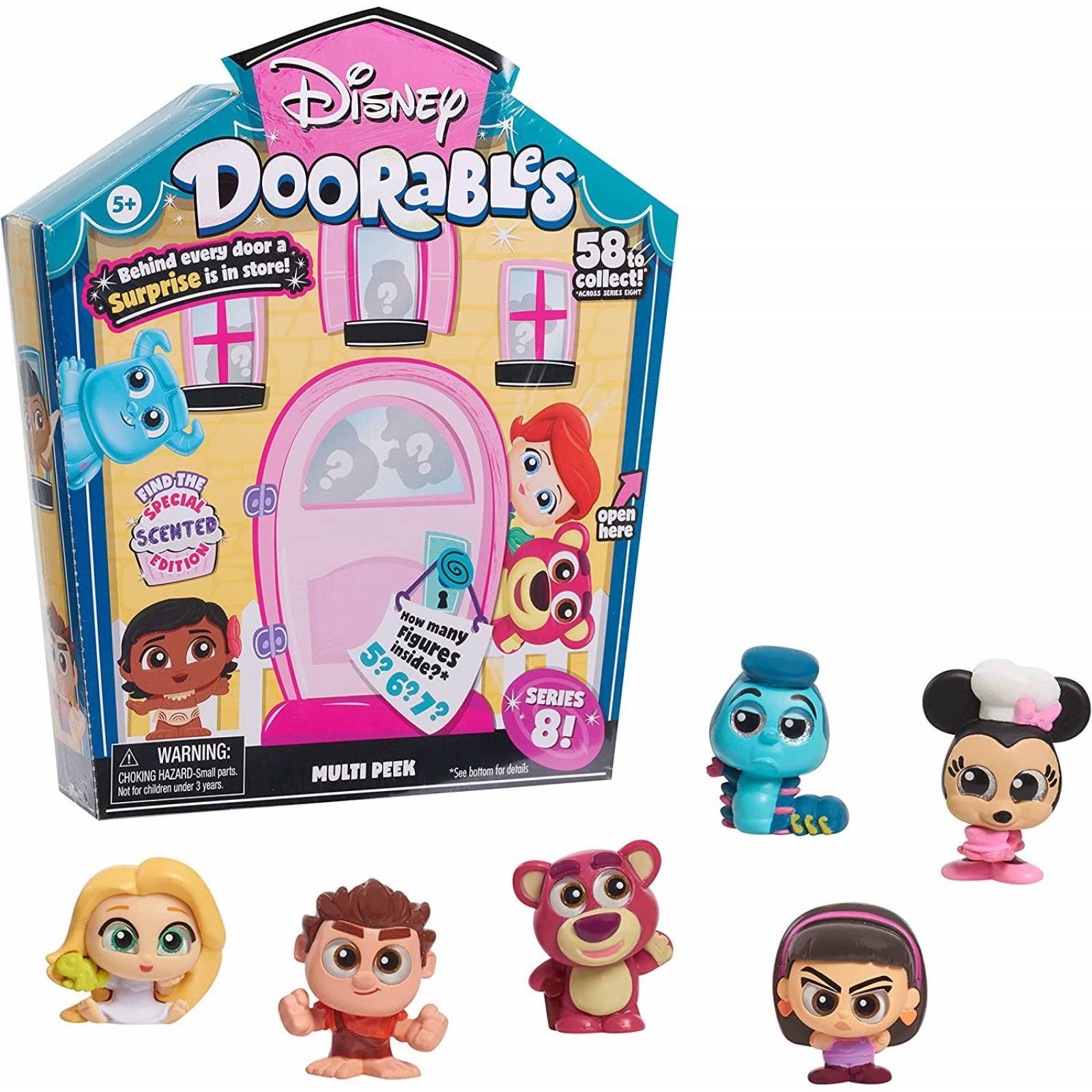 Disney Doorables Multi Peek, set de figuras Serie 8! 