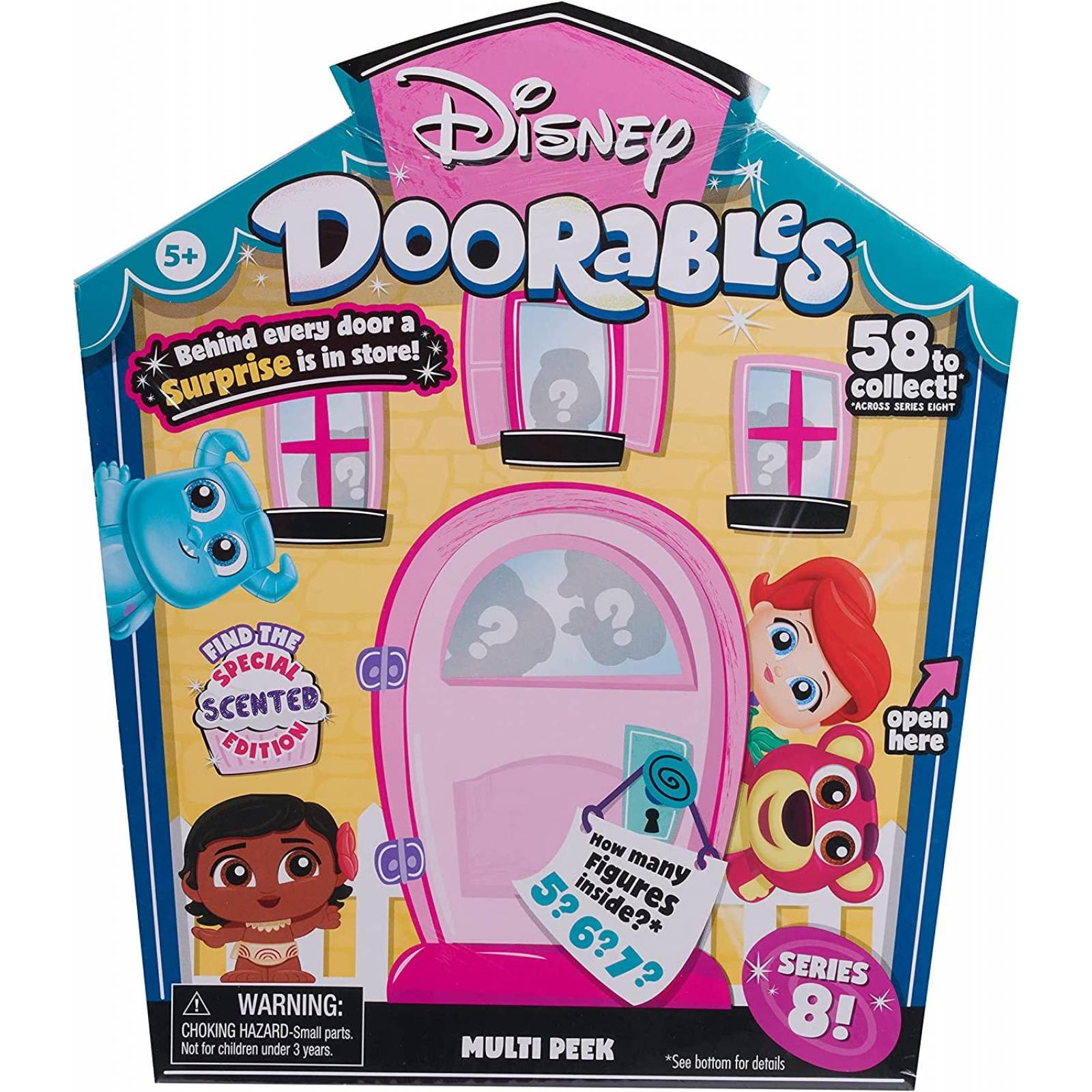 Disney Doorables Multi Peek, set de figuras Serie 8! 