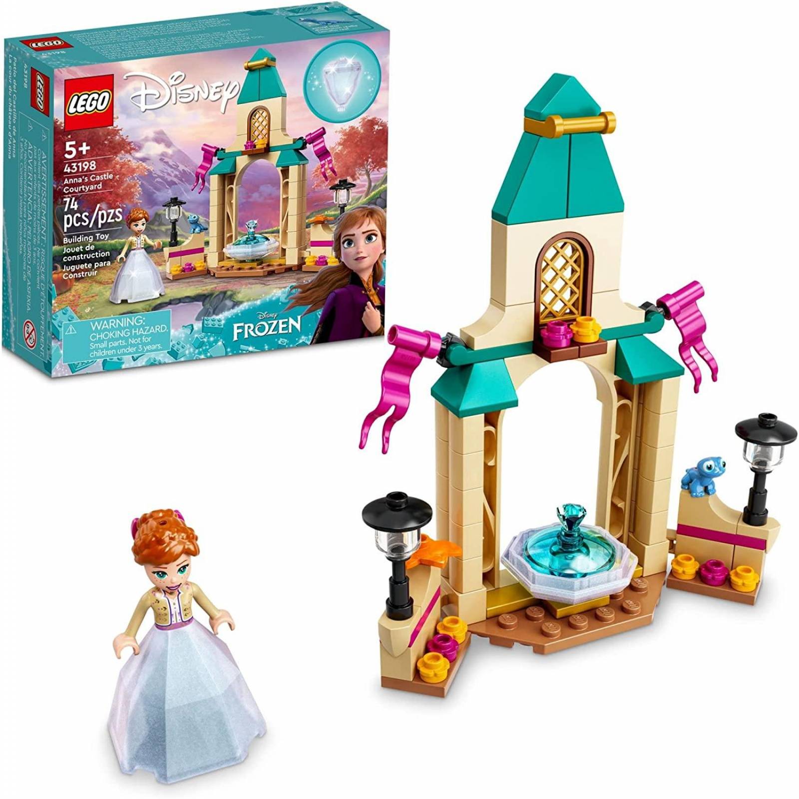 LEGO Disney Frozen, Patio del Castillo Princesa Ana 43198