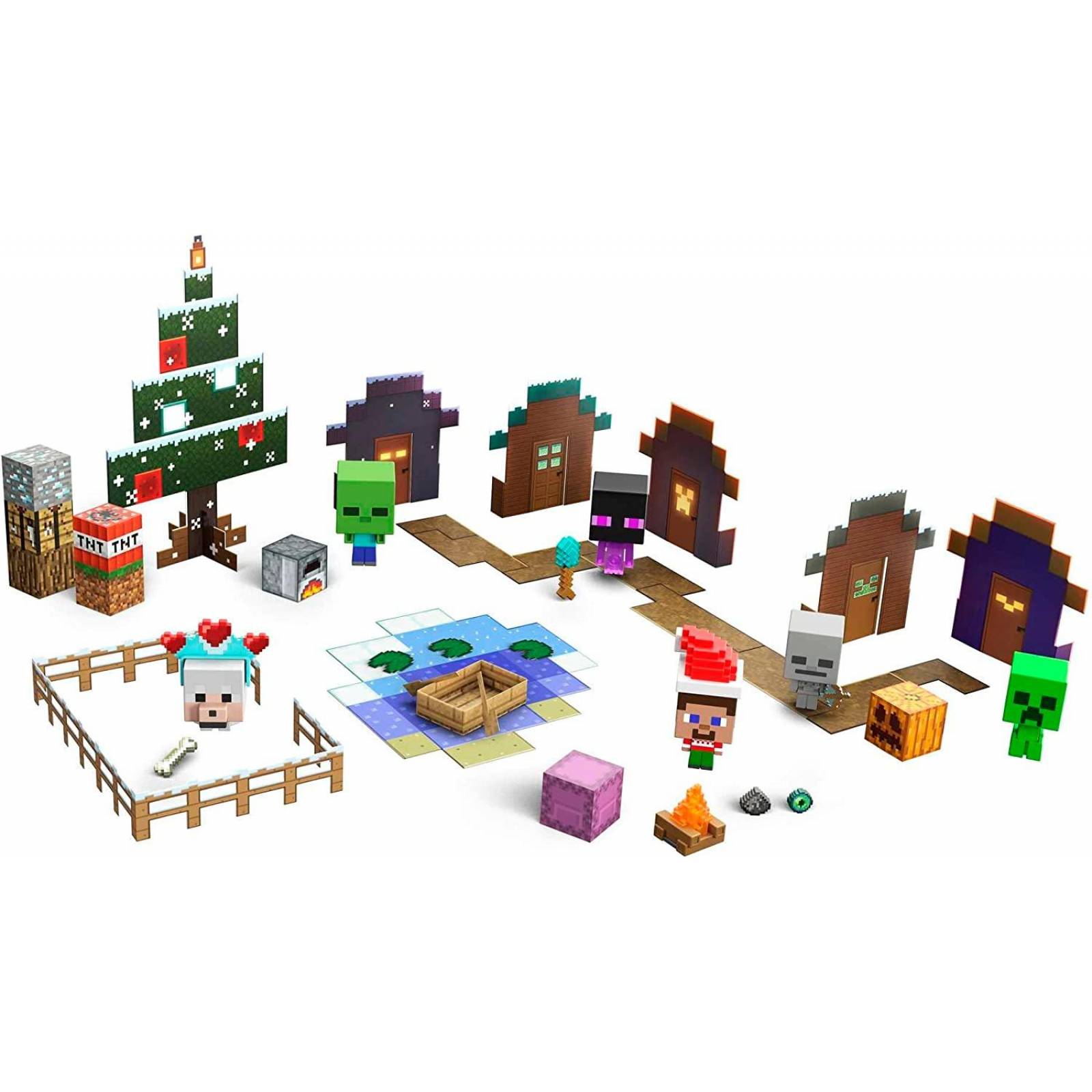 Minecraft Mob Head Minis Calendario de Adviento 