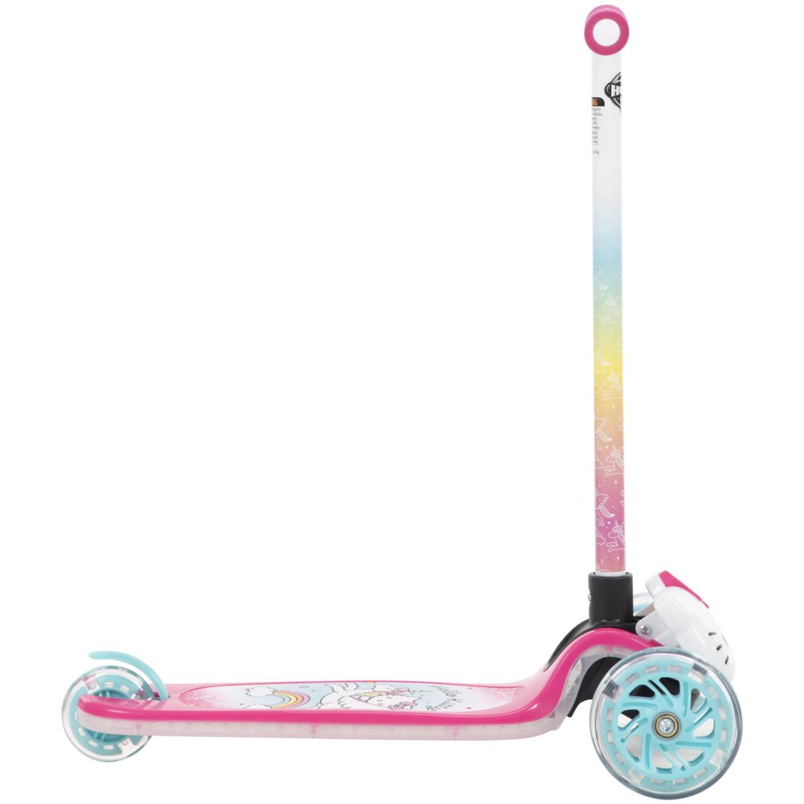 Huffy Hello Kitty Tilt N' Turn Scooter de 3 ruedas para niñas 