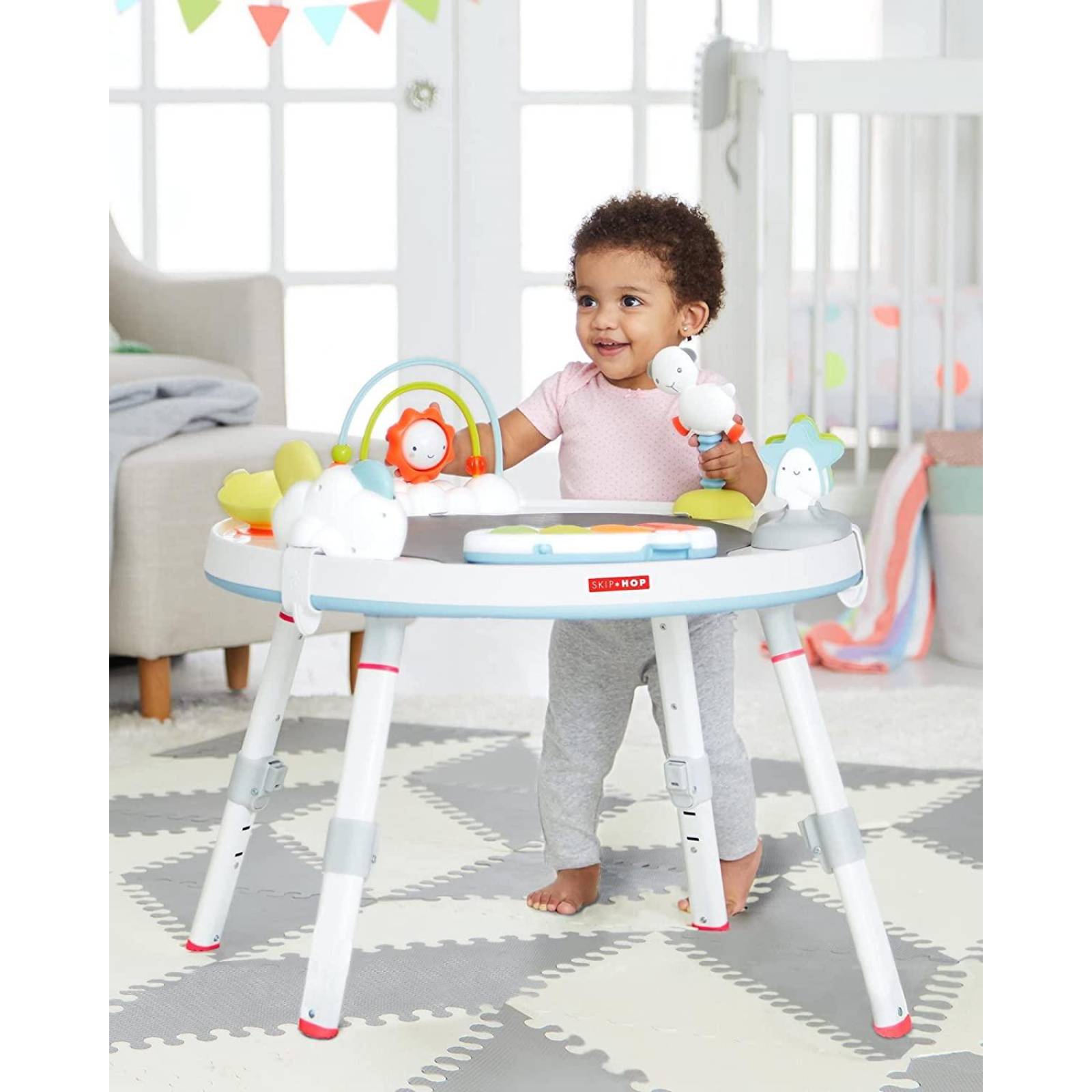 Skip Hop Baby Activity Center: centro de juegos interactivo con funcionalidad Grow-with-Me de 3 etap