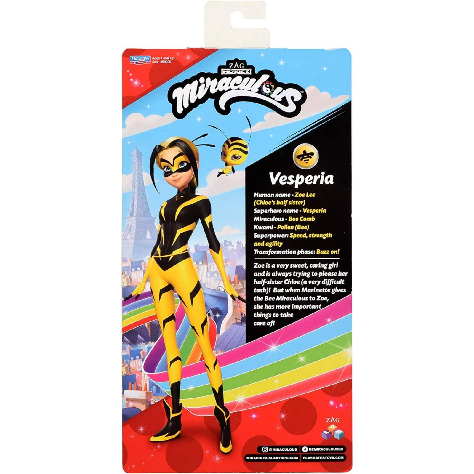 Miraculous Vesperia Heroez. Muñeca 