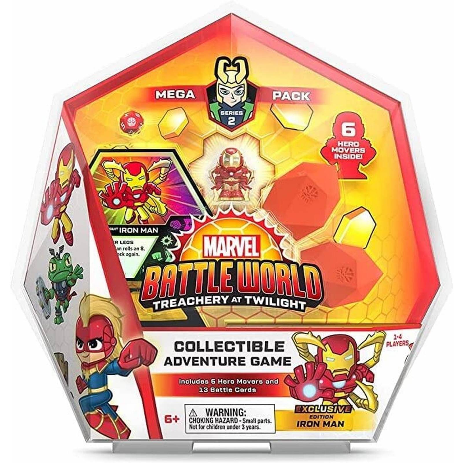 Funko Marvel Battleworld: S2 Mega Pack - Iron Man (Spider-Island Suit) Figuras de accion 