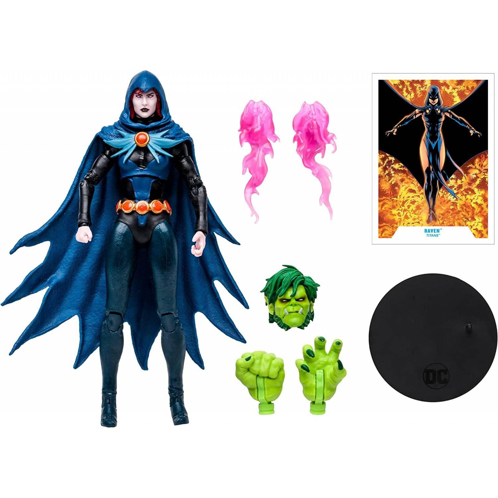 McFarlane Toys - DC Build-A Figuras de 7" - Titanes - Raven 