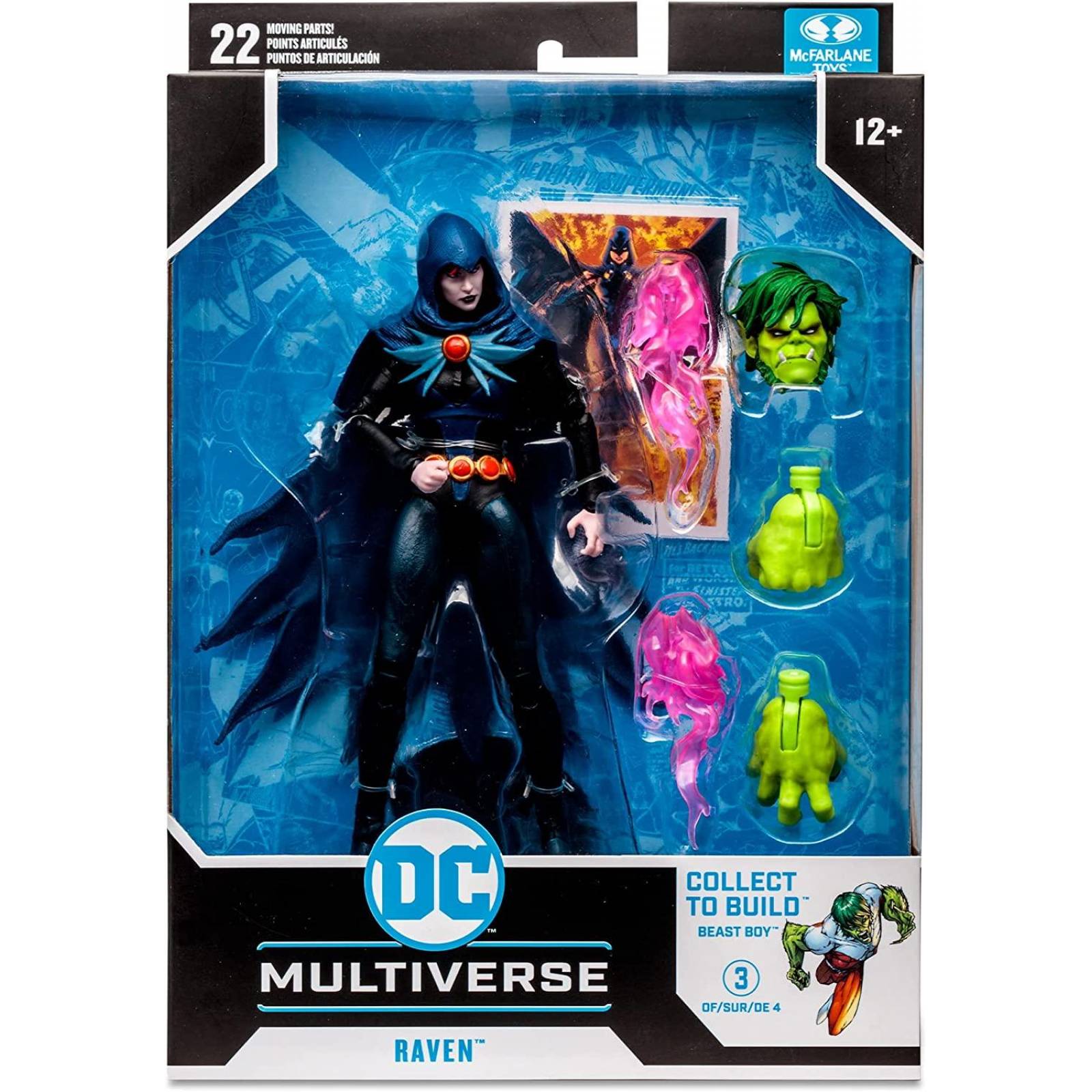 McFarlane Toys - DC Build-A Figuras de 7" - Titanes - Raven 