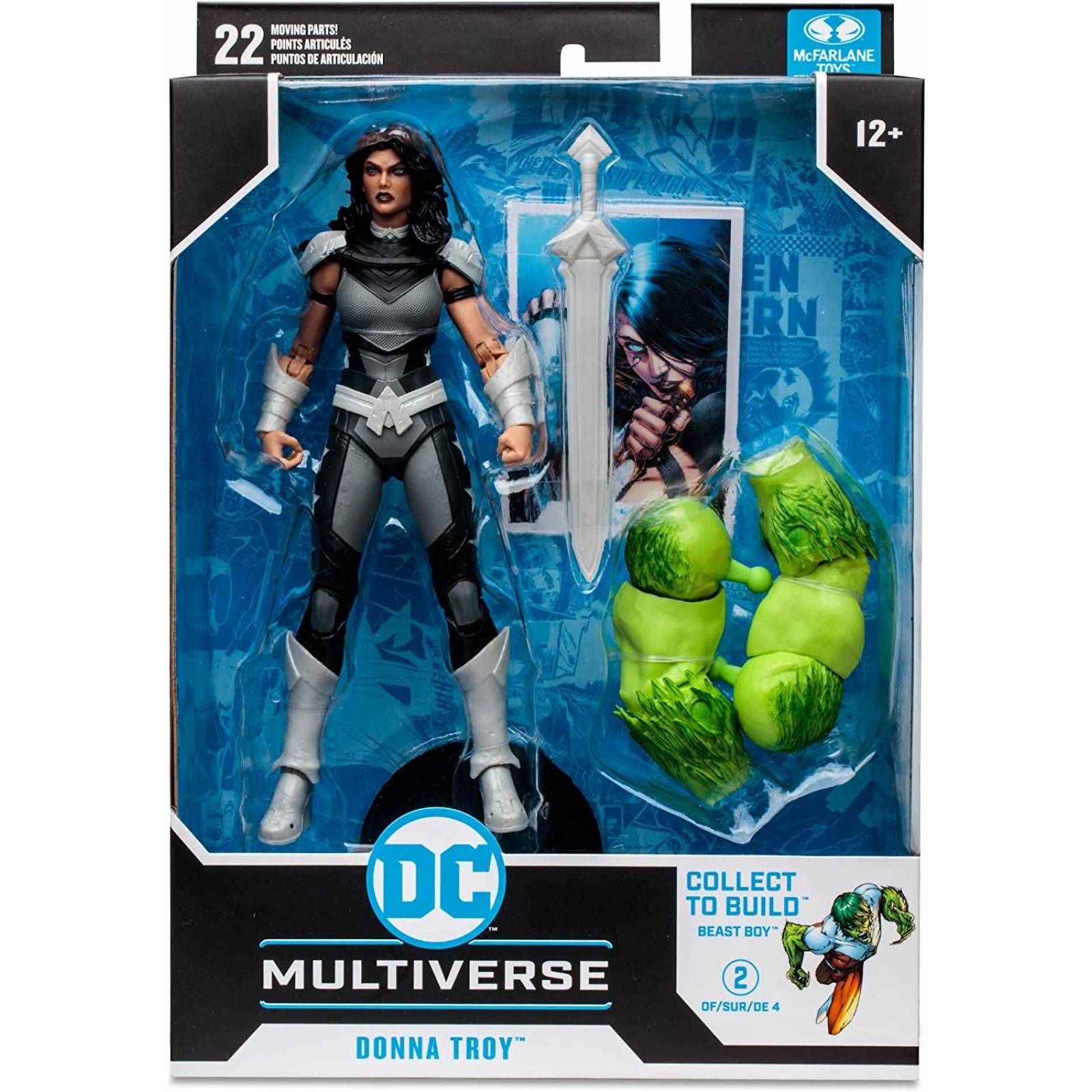 McFarlane Toys - DC Build-A Figuras de 7" - Titanes - Donna Troy 