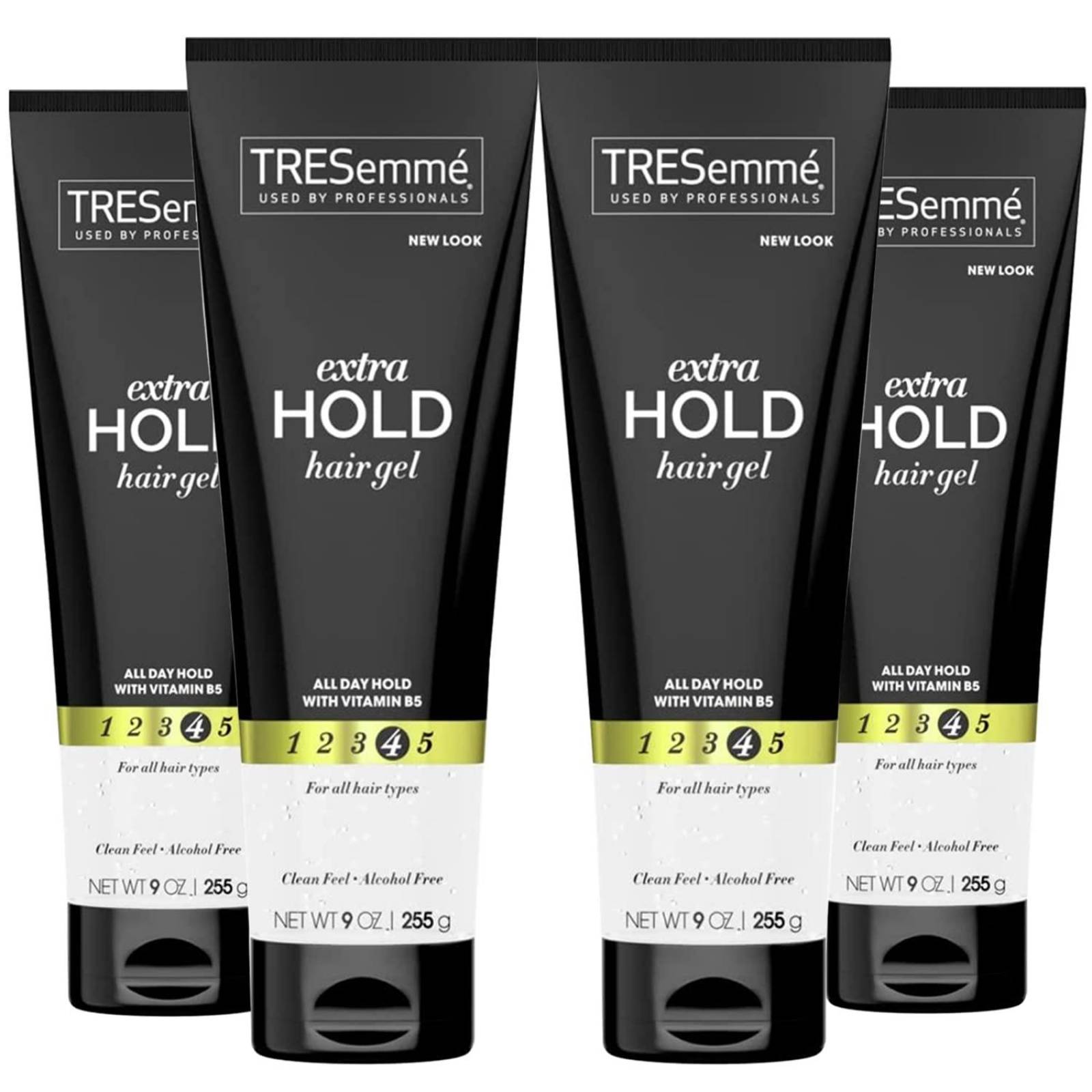 TRESemmé TRES Two Hair Gel Extra Hold 9 oz (Paquete de 4) 