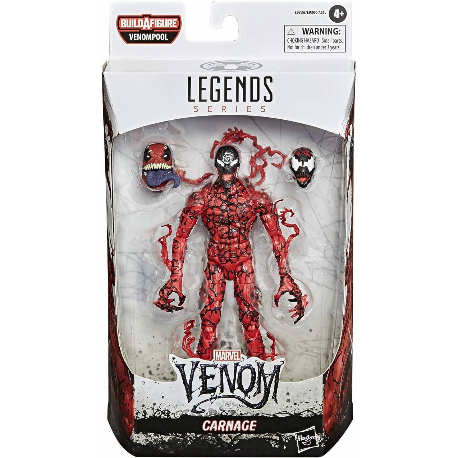 Figura Hasbro Venom Marvel Legends 6 pulgadas Venom