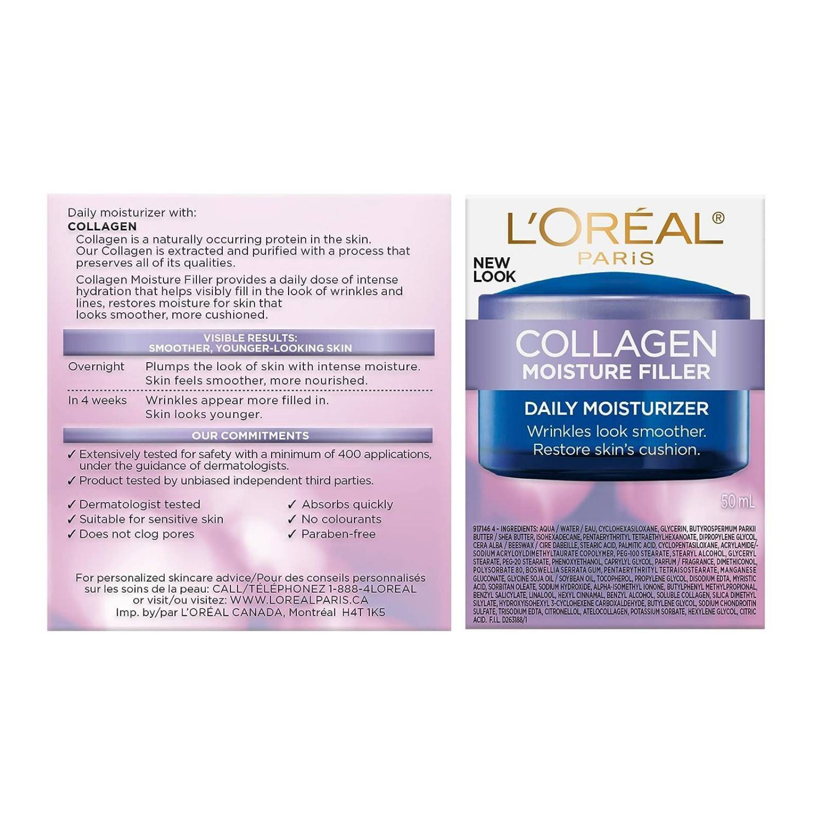 L'Oreal Paris Collagen Daily Moisturizer, 1,7 oz 