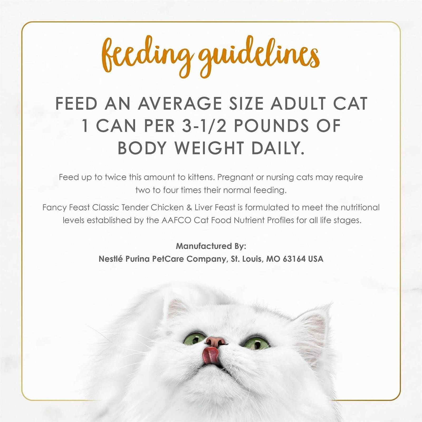 Purina Fancy Feast Alimento para gatos mojado sin grano de Paté, hígado tierno y banquete de pollo -