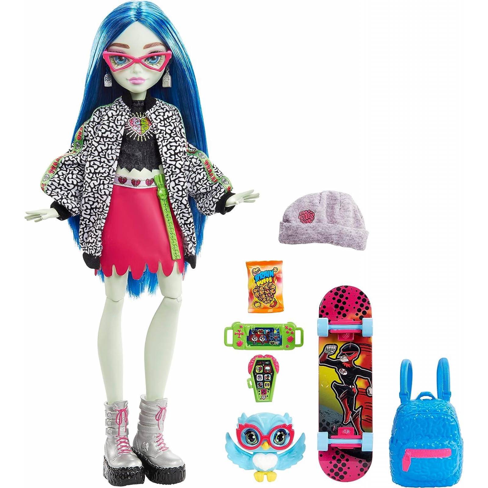 Monster High Muñeca Ghoulia Yelps 