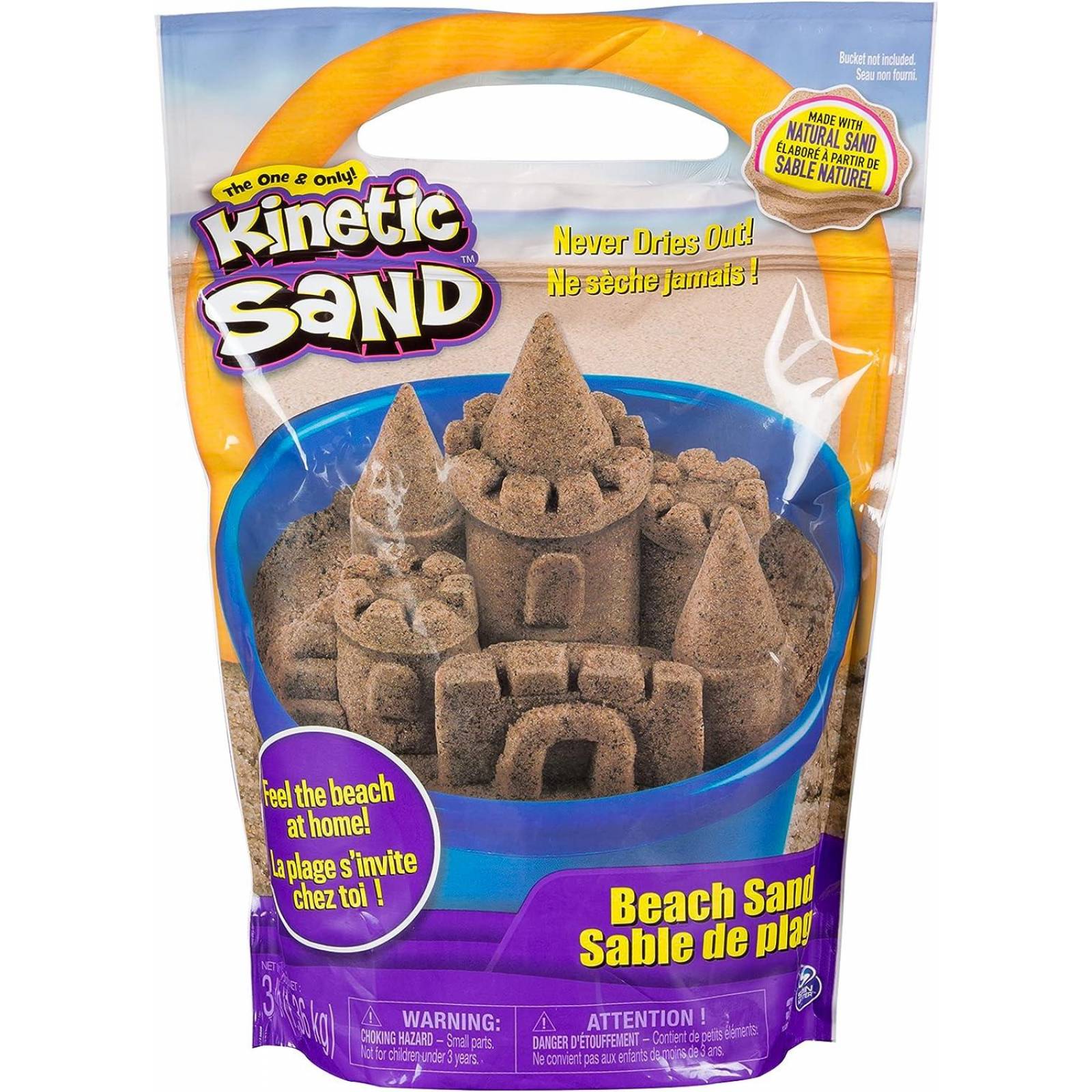 Kinetic Sand, 3 lb. Arena cinética 