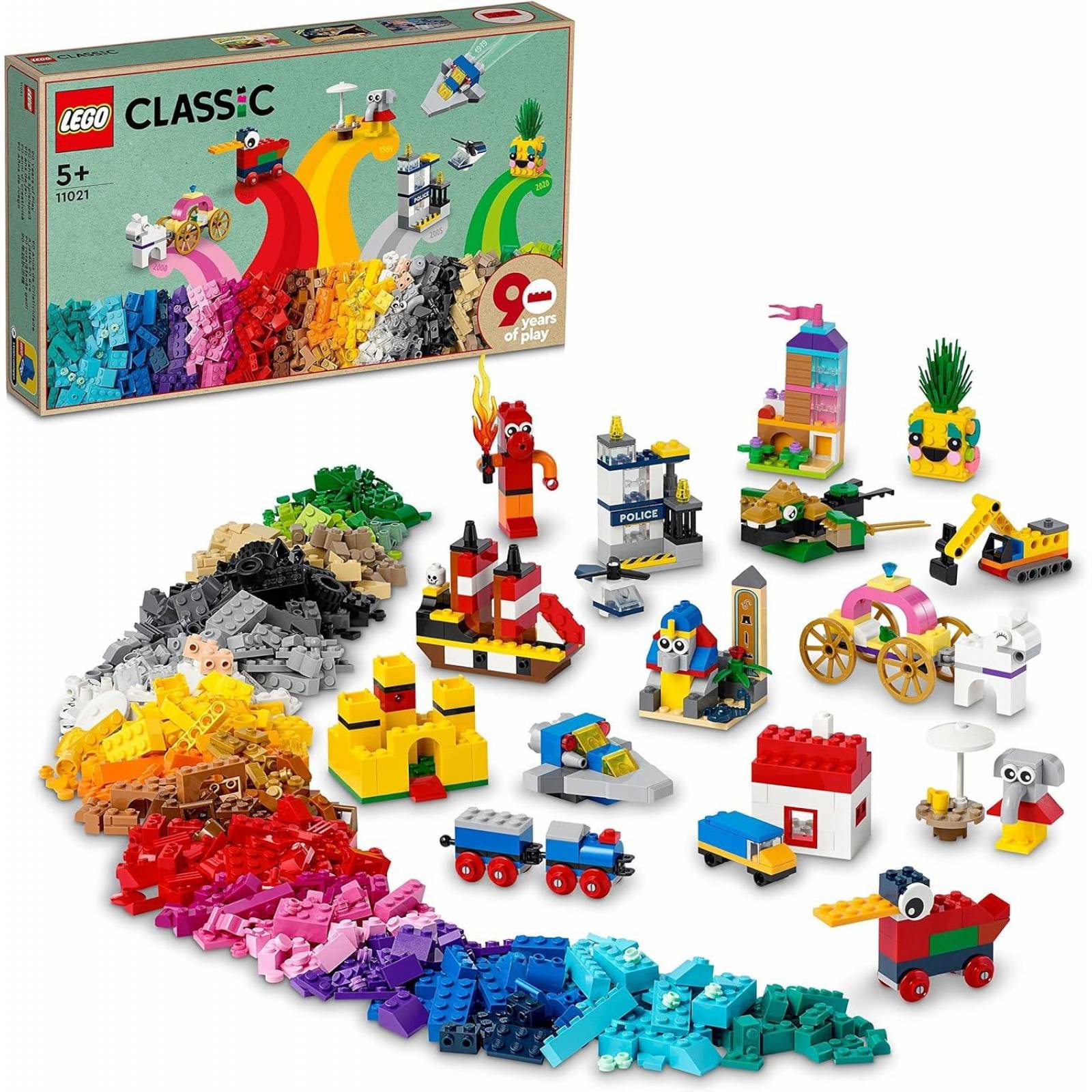 Lego Classic, 90 Years of Play (11021) 