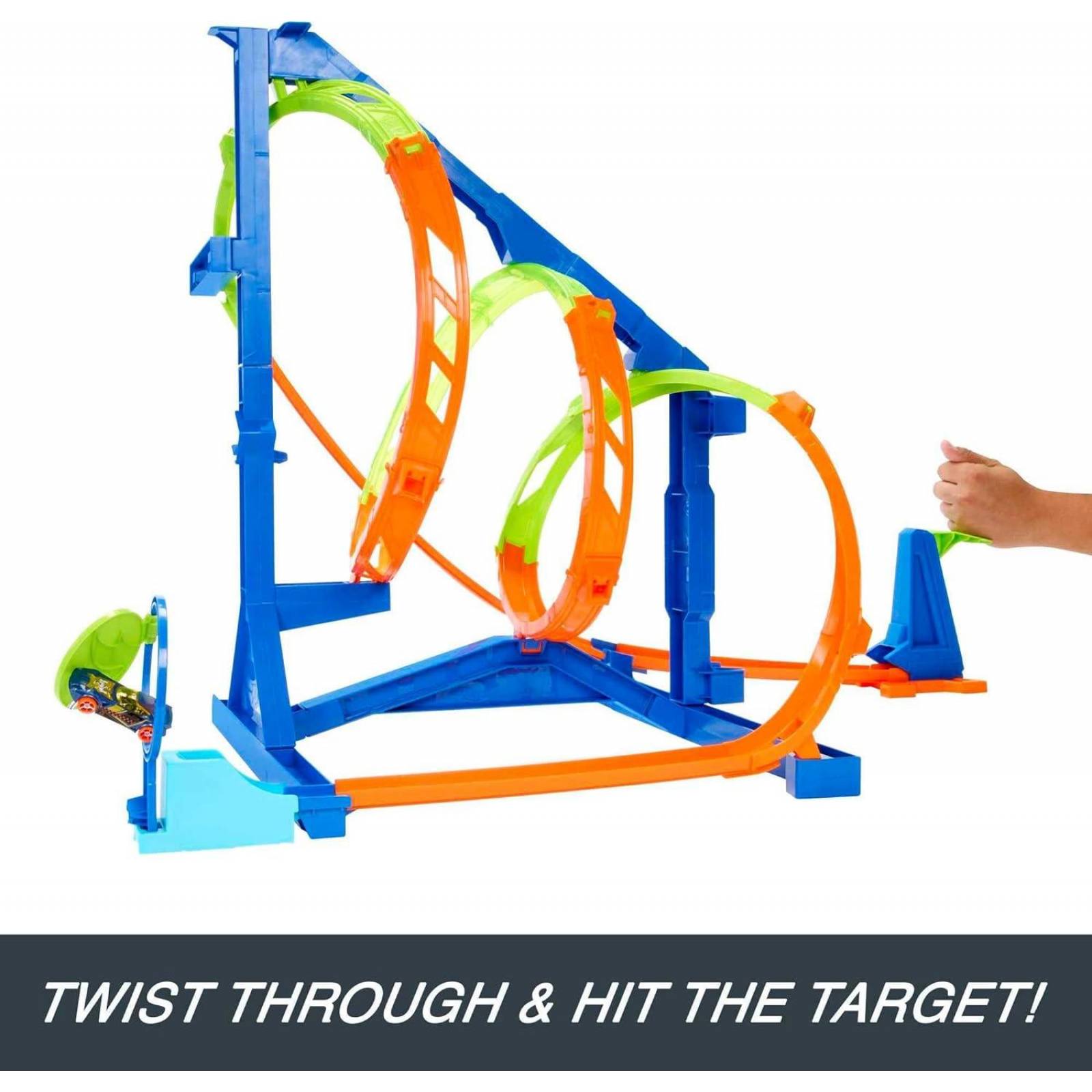 Hot Wheels Pista Kit de giros sin límite 