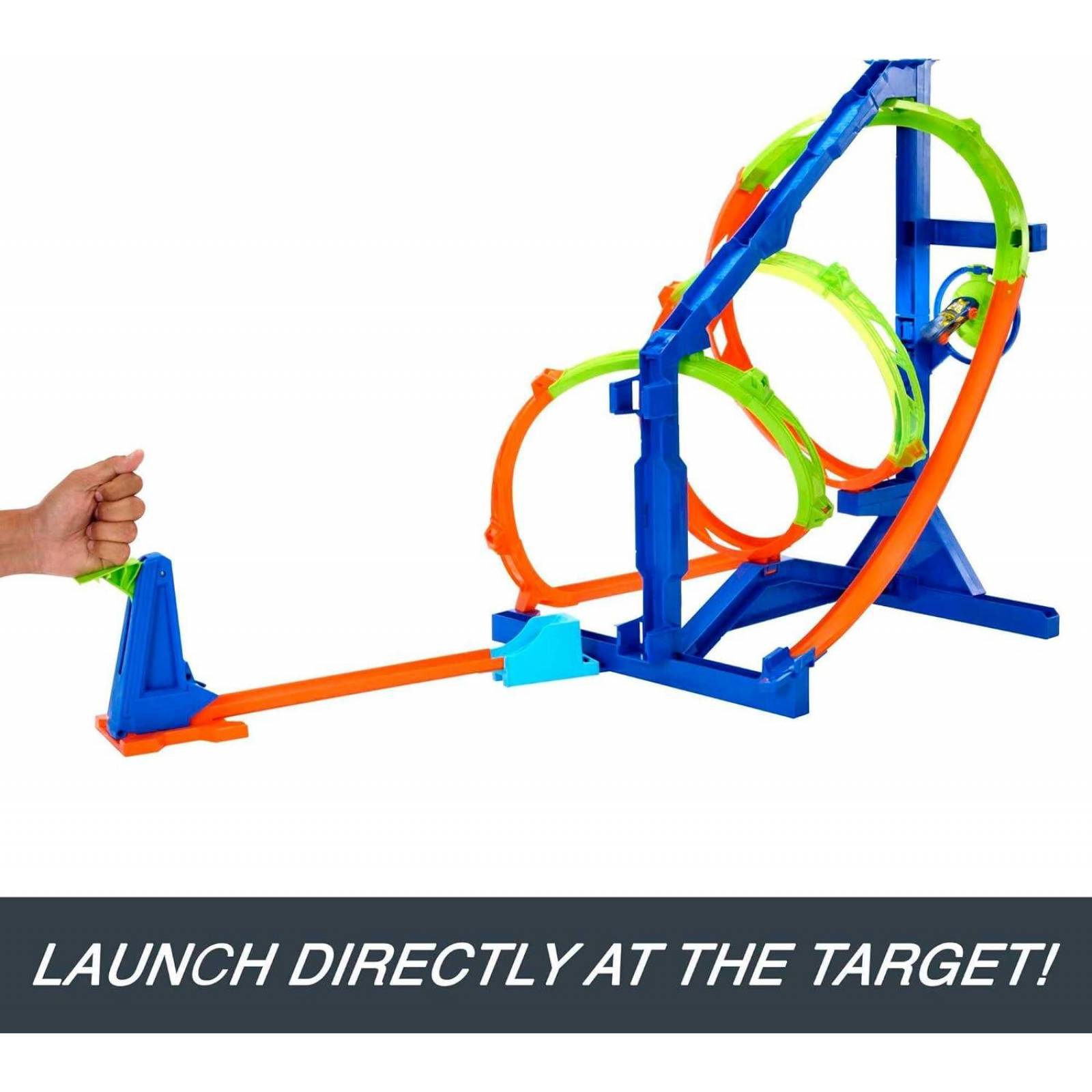 Hot Wheels Pista Kit de giros sin límite 