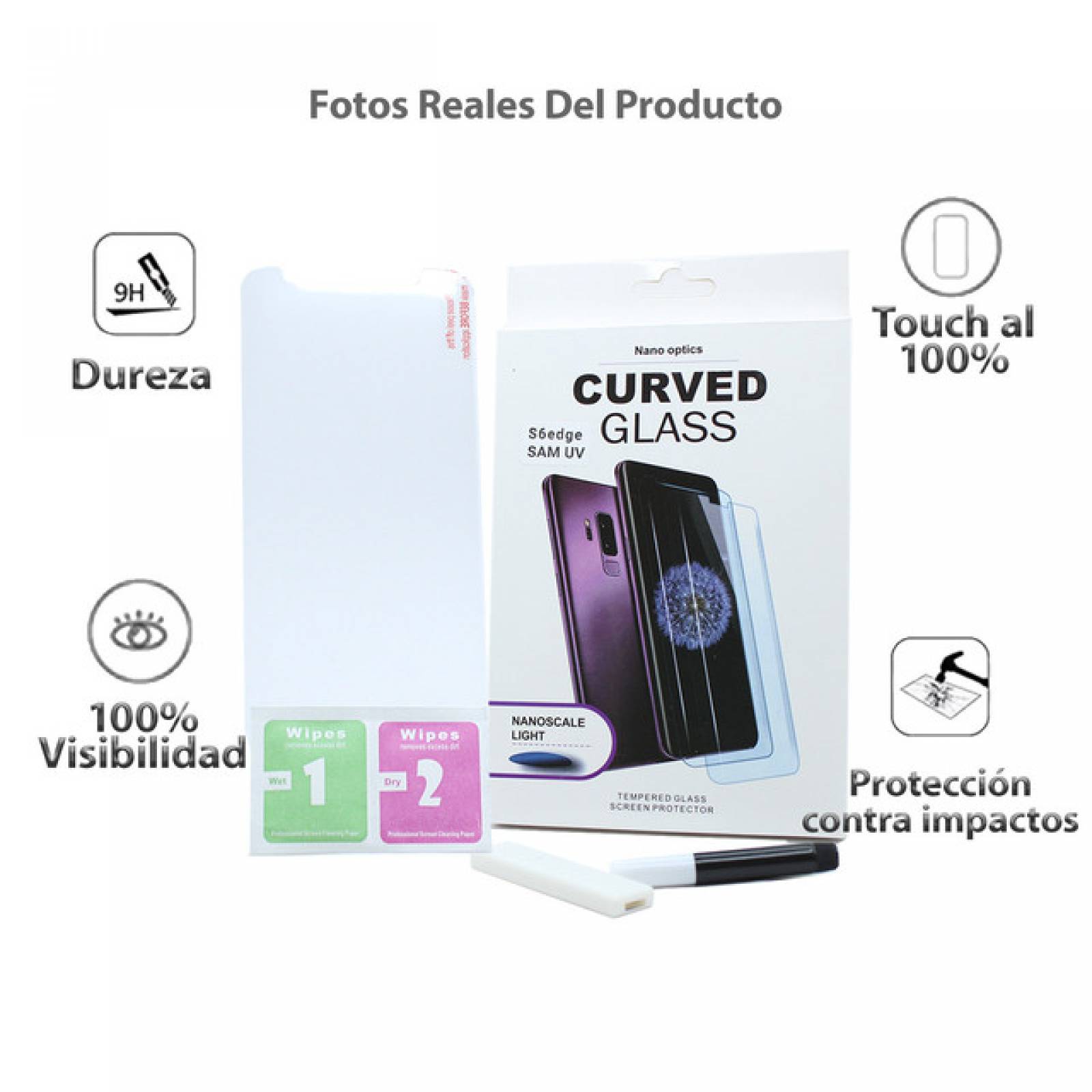 Mica UV Samsung Galaxy S6 EDGE