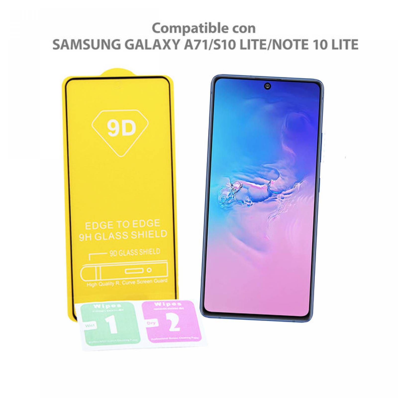Mica 9D Samsung Galaxy  A71 / S10 LITE / NOTE 10 LITE