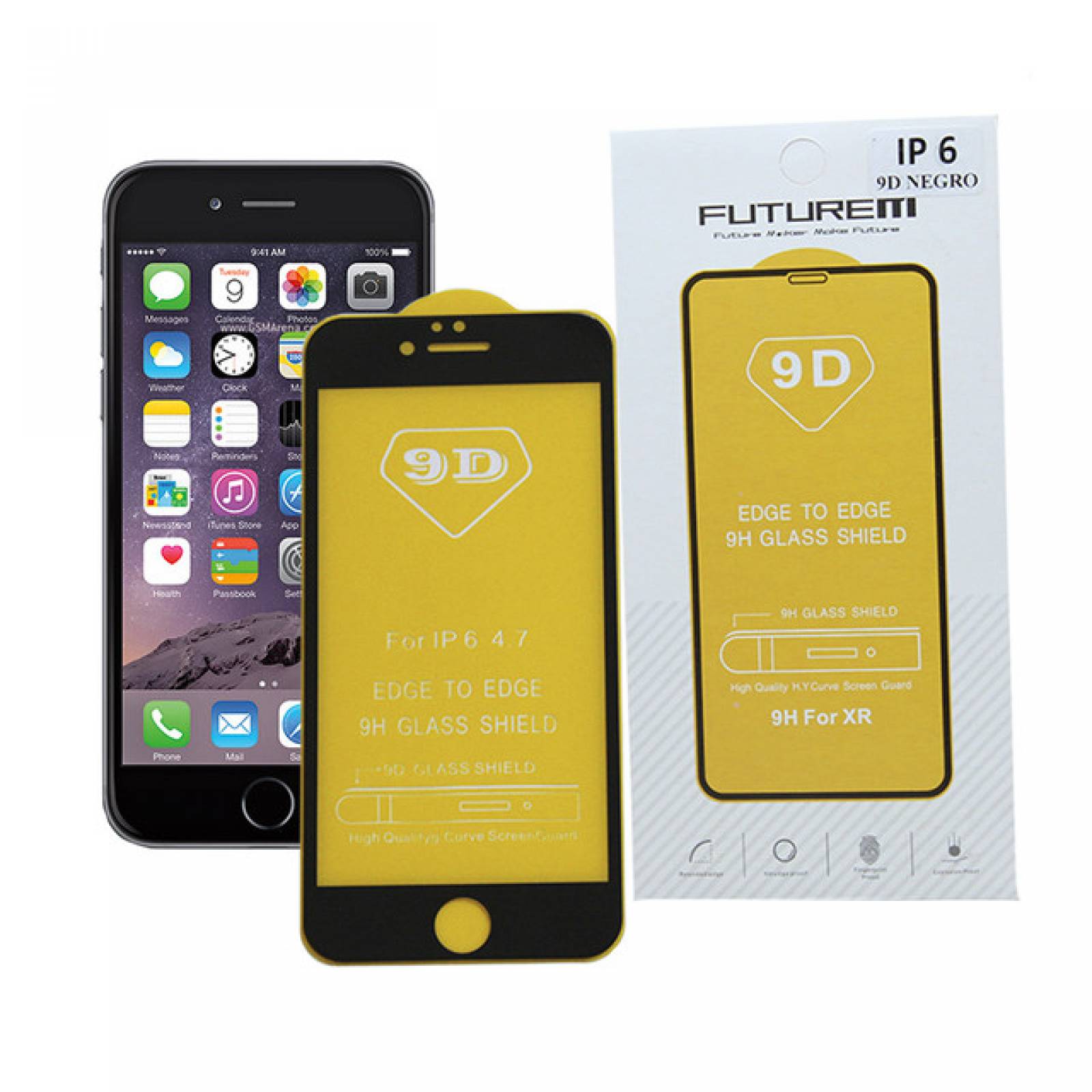 Mica 9D iPhone 6 NEGRO