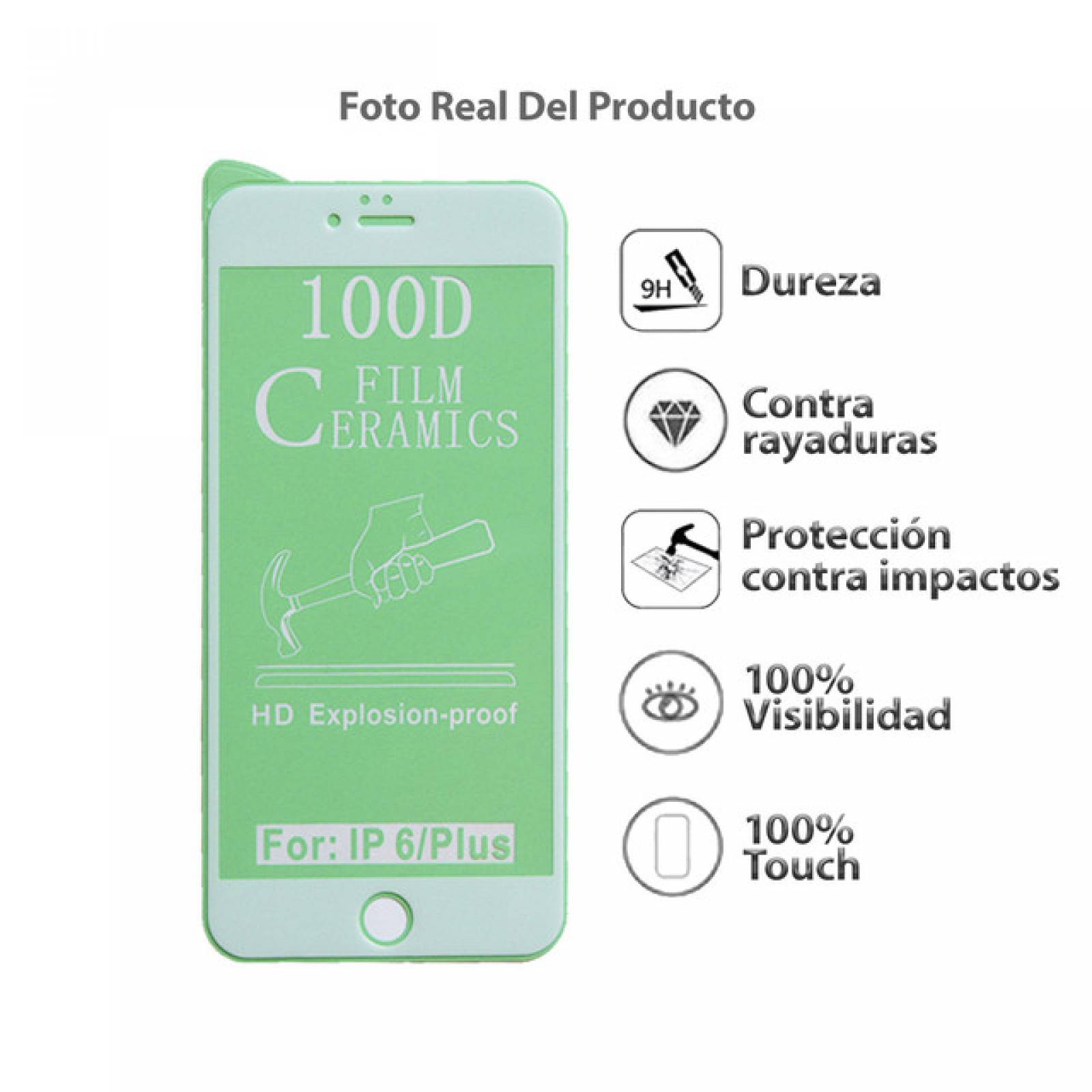 Mica Ceramica iPhone 6 PLUS BLANCO